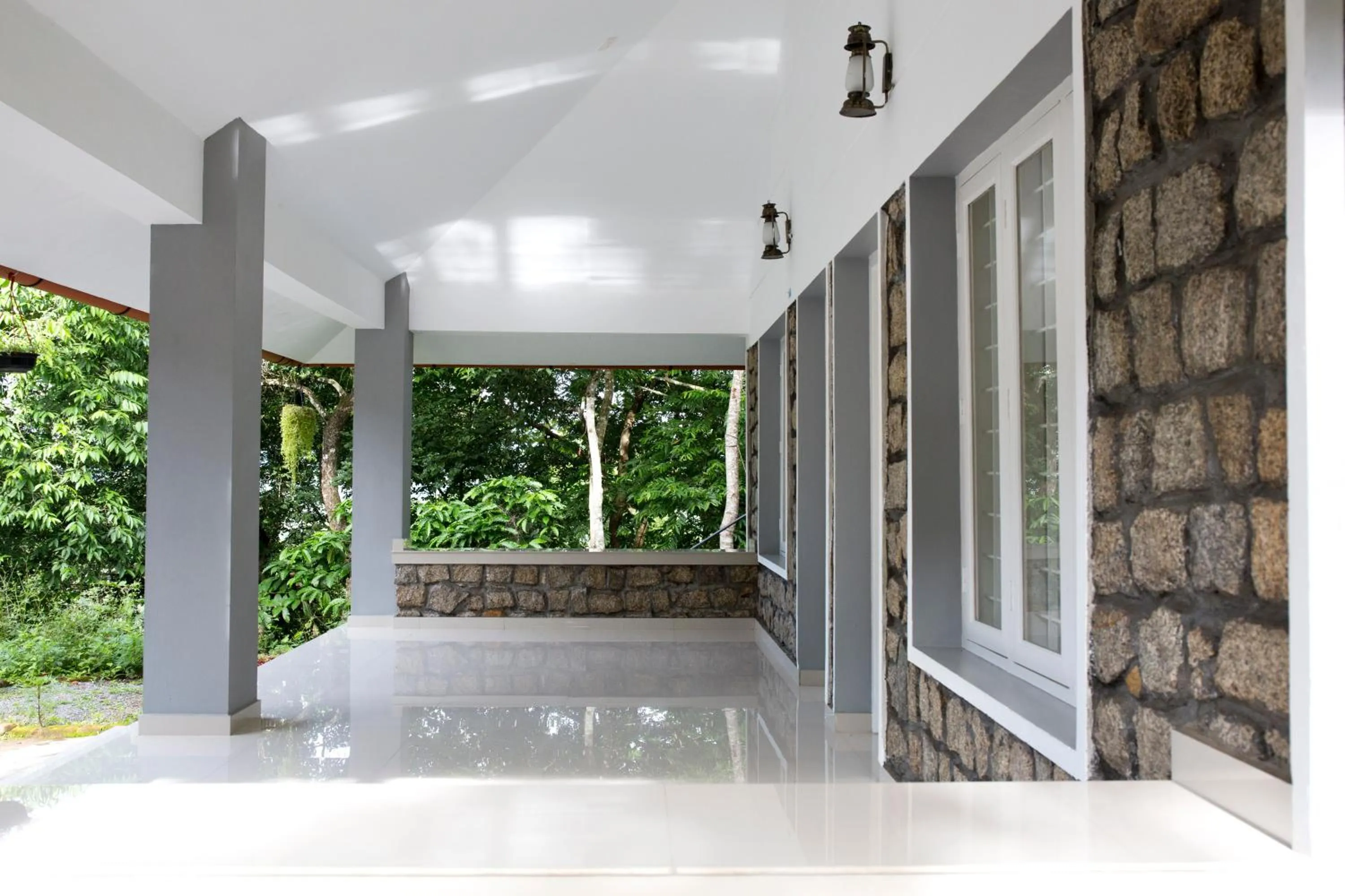 Facade/entrance in Rock Haven Wayanad