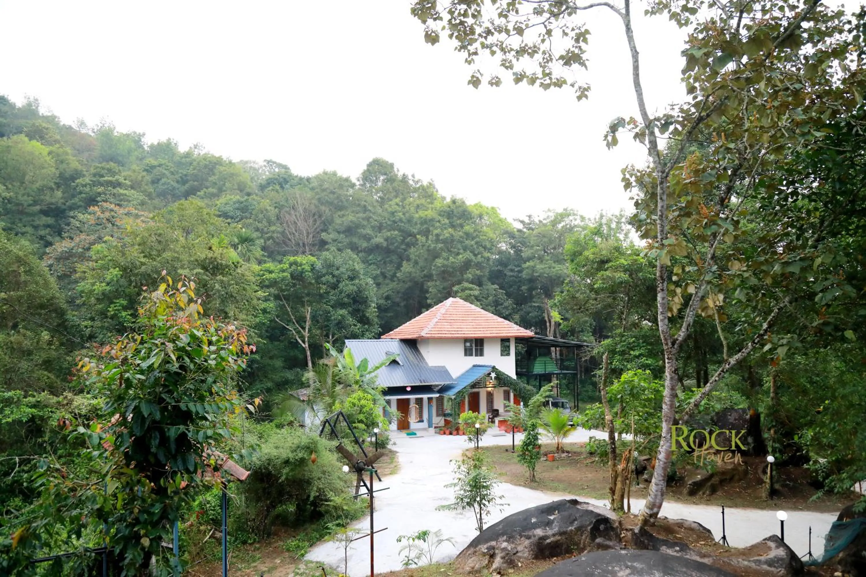 Property building in Rock Haven Wayanad