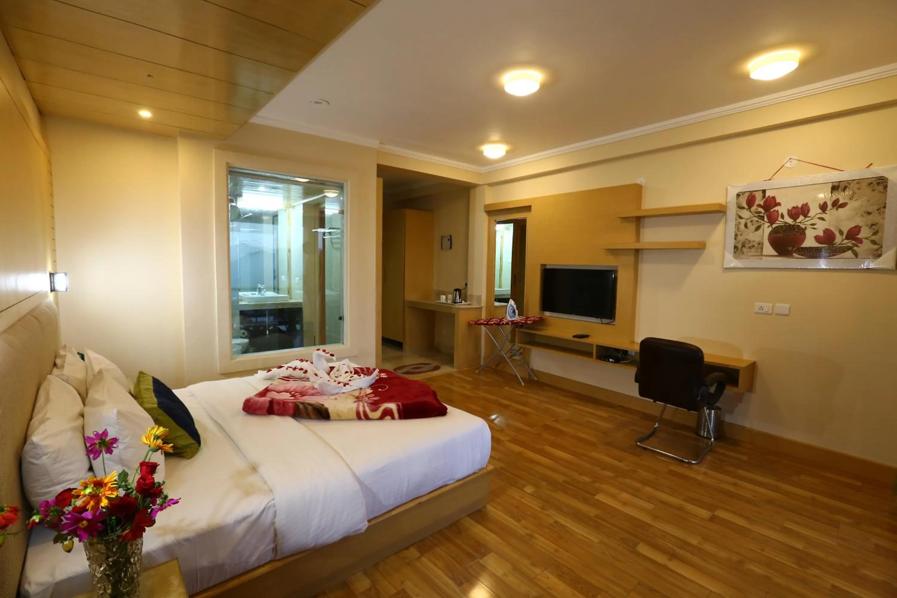 Photo of the whole room, Bed in The Byke Nature Vilas Pure Veg