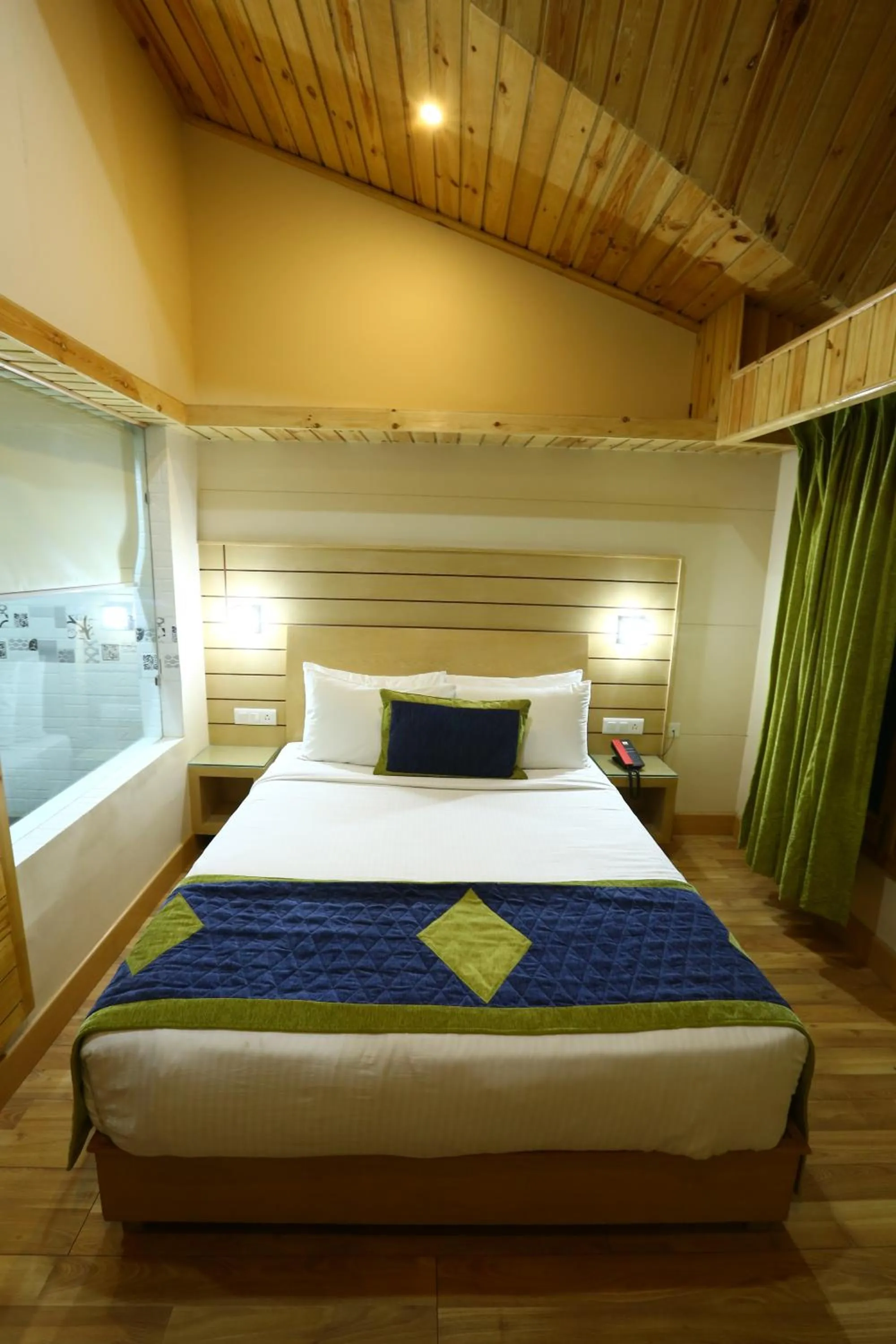 Bed in The Byke Nature Vilas Pure Veg