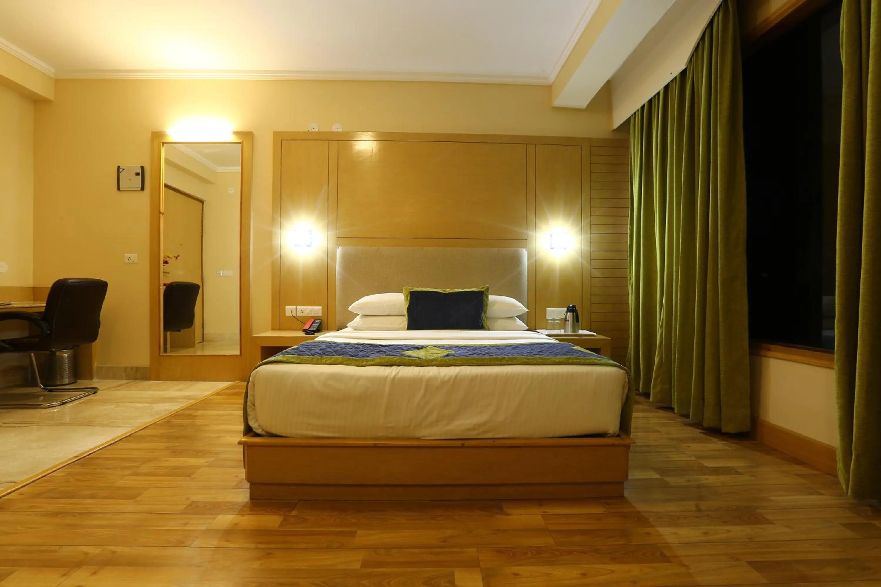 Bed in The Byke Nature Vilas Pure Veg