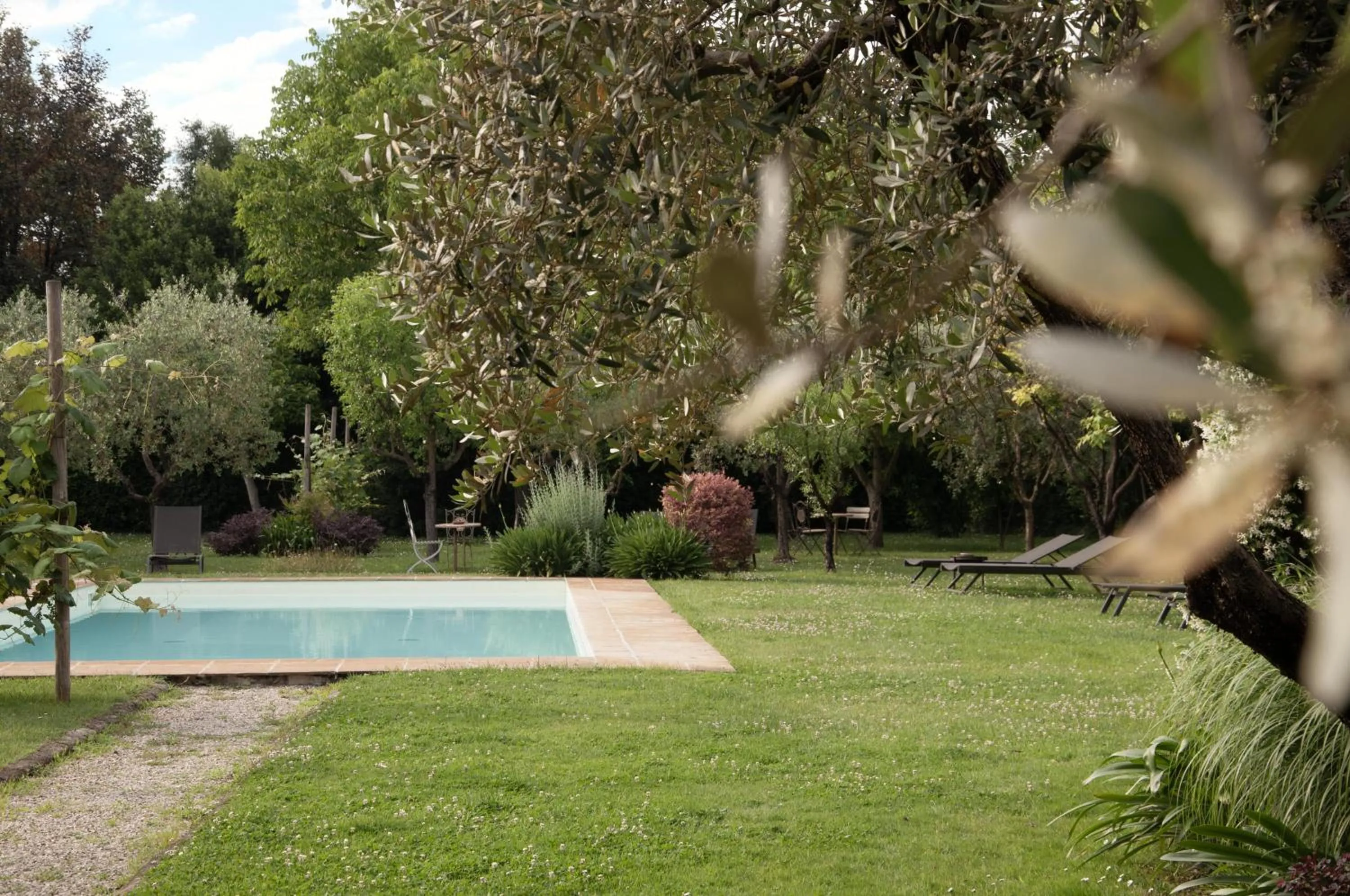 Swimming pool in Corte Vallio
