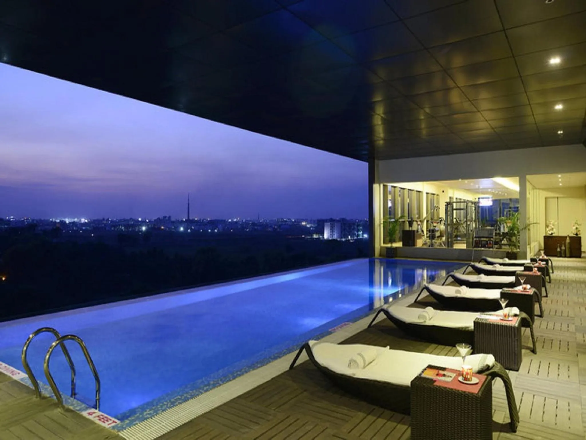 Swimming pool in Sayaji Raipur