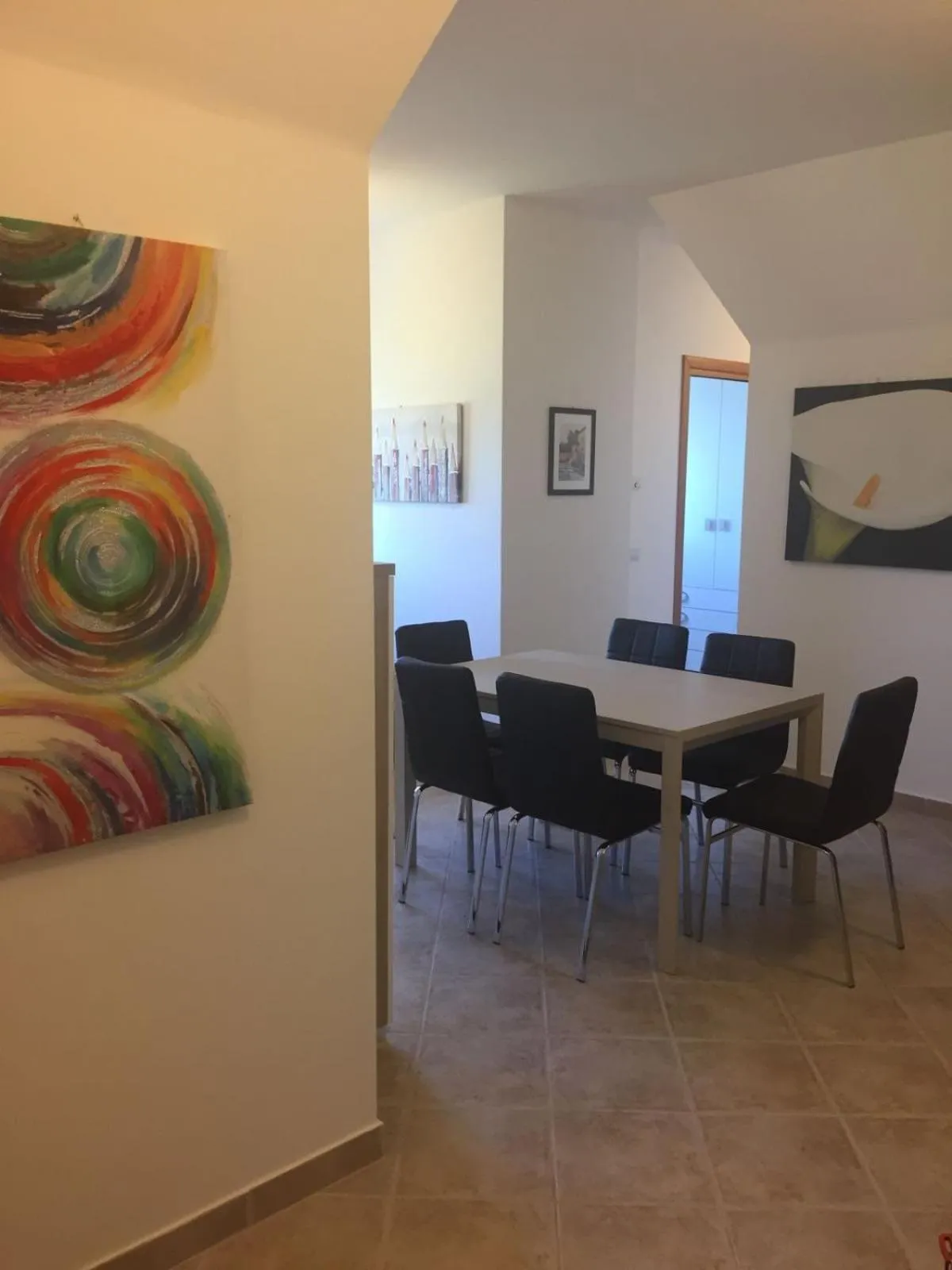 Dining area in Salieri Apartment