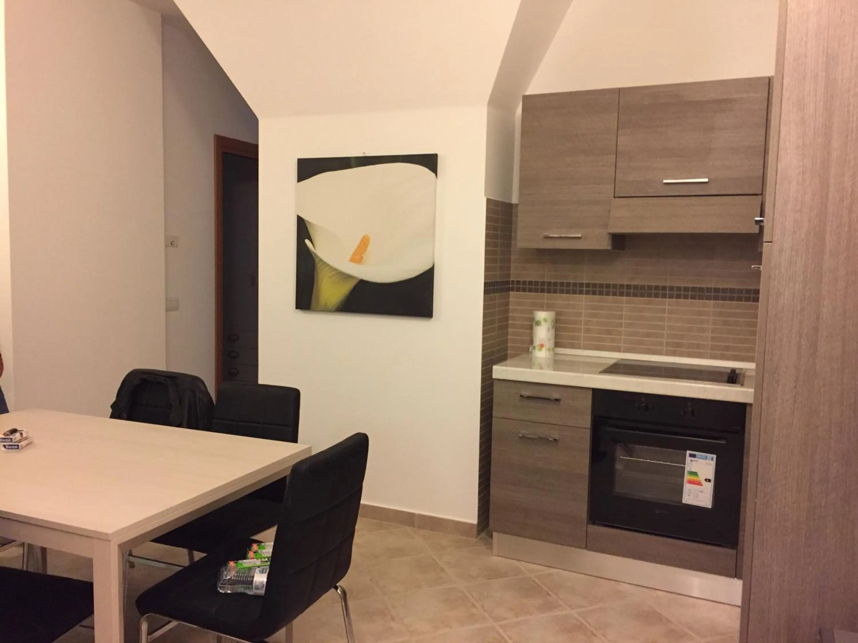 Kitchen or kitchenette in Salieri Apartment