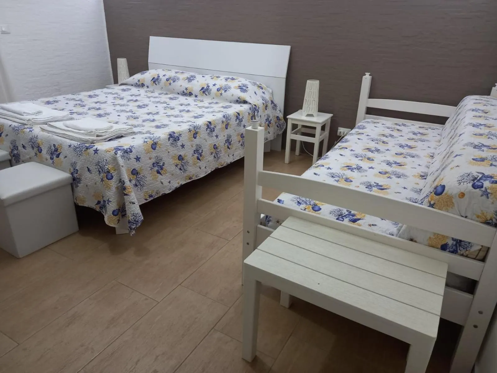 Bed in Villa Giulia Tonnara di Bonagia