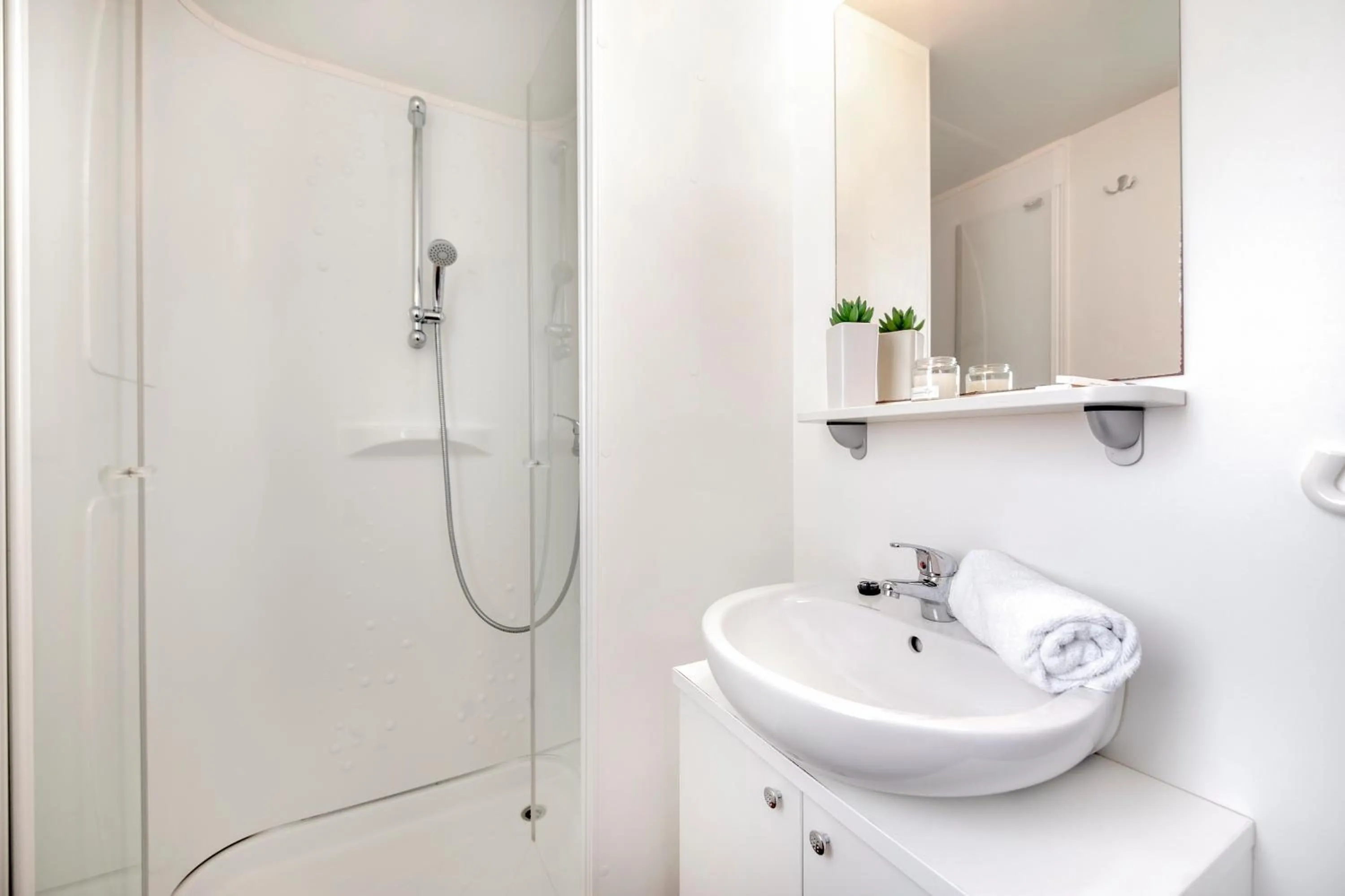 Bathroom in Glamping and Mobile Homes Lavanda - Holiday Centre Bi VIllage