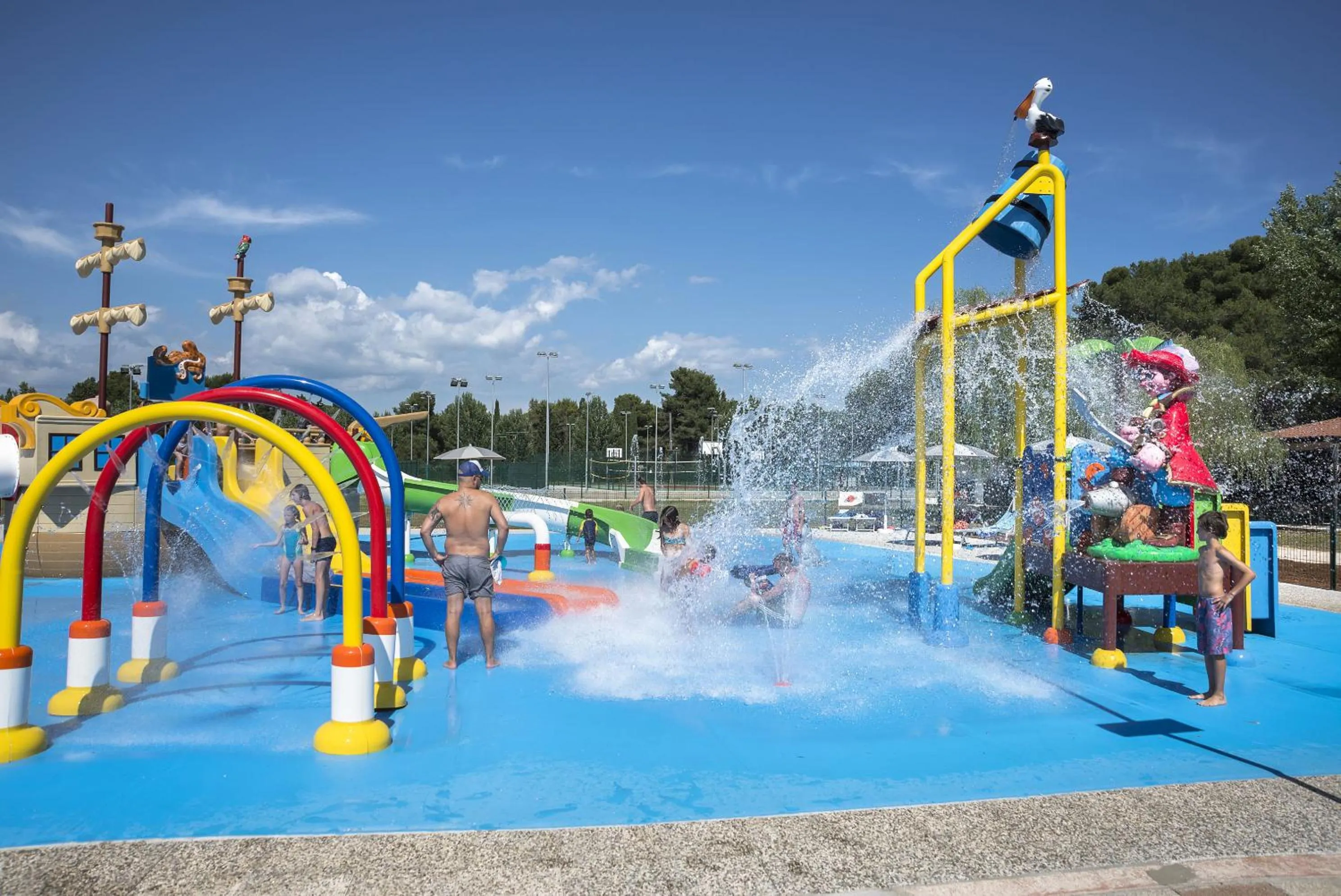 Children play ground in Glamping and Mobile Homes Lavanda - Holiday Centre Bi VIllage