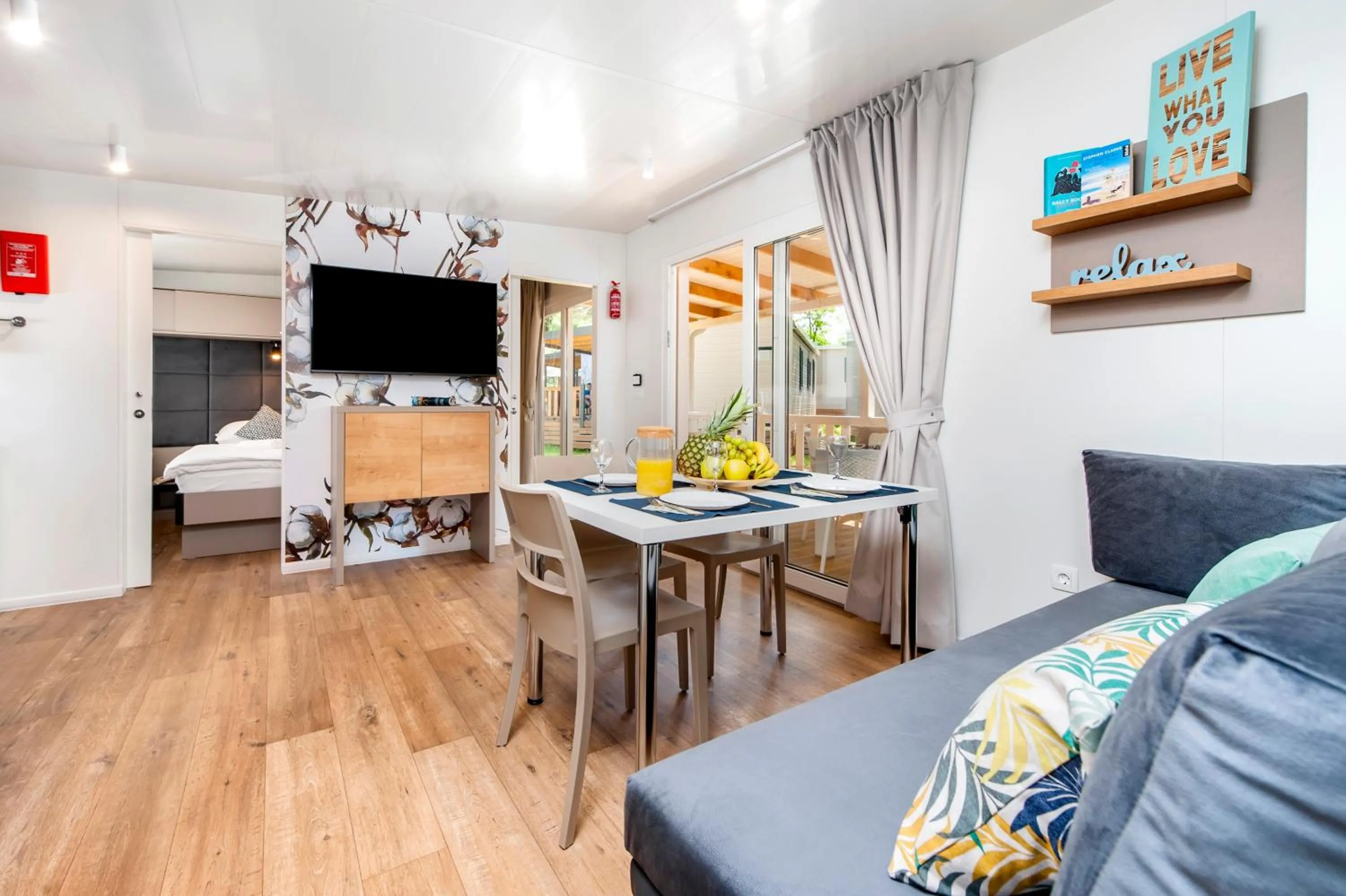 Property building in Glamping and Mobile Homes Lavanda - Holiday Centre Bi VIllage