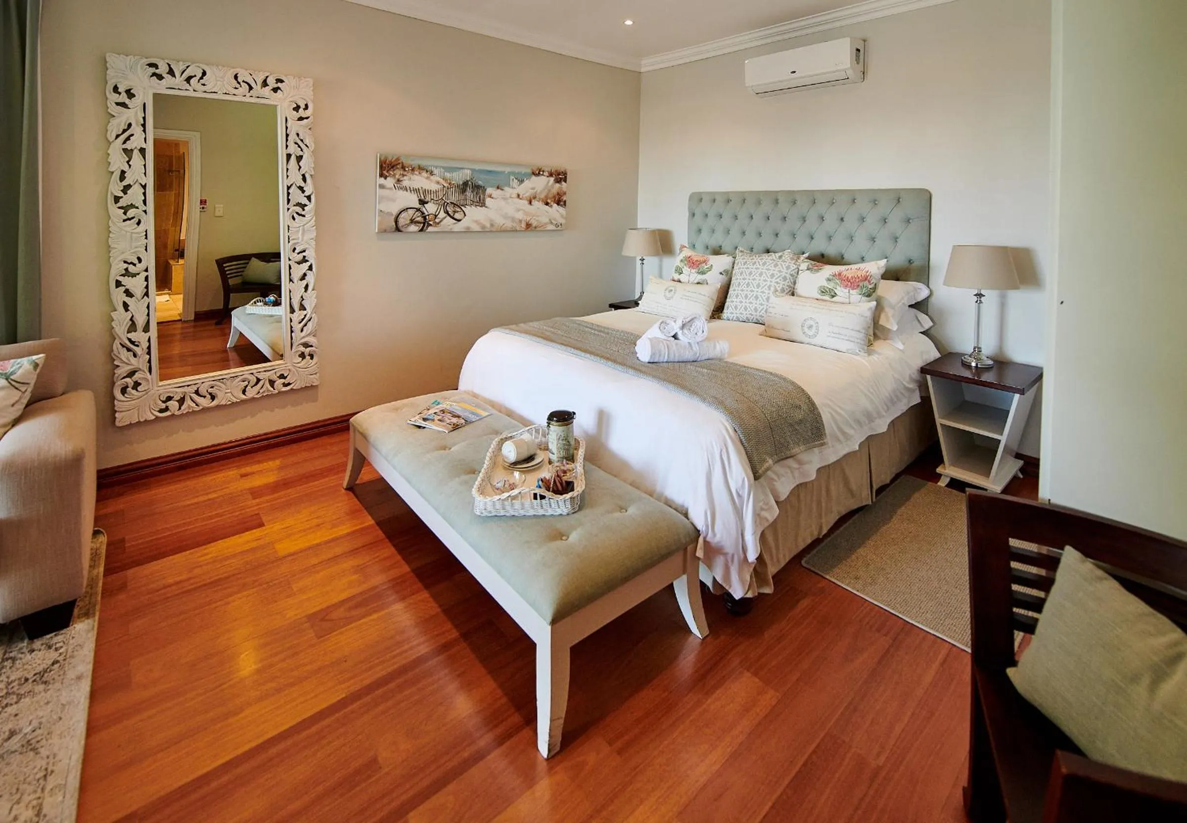 Bed in The Hamptons Guest House