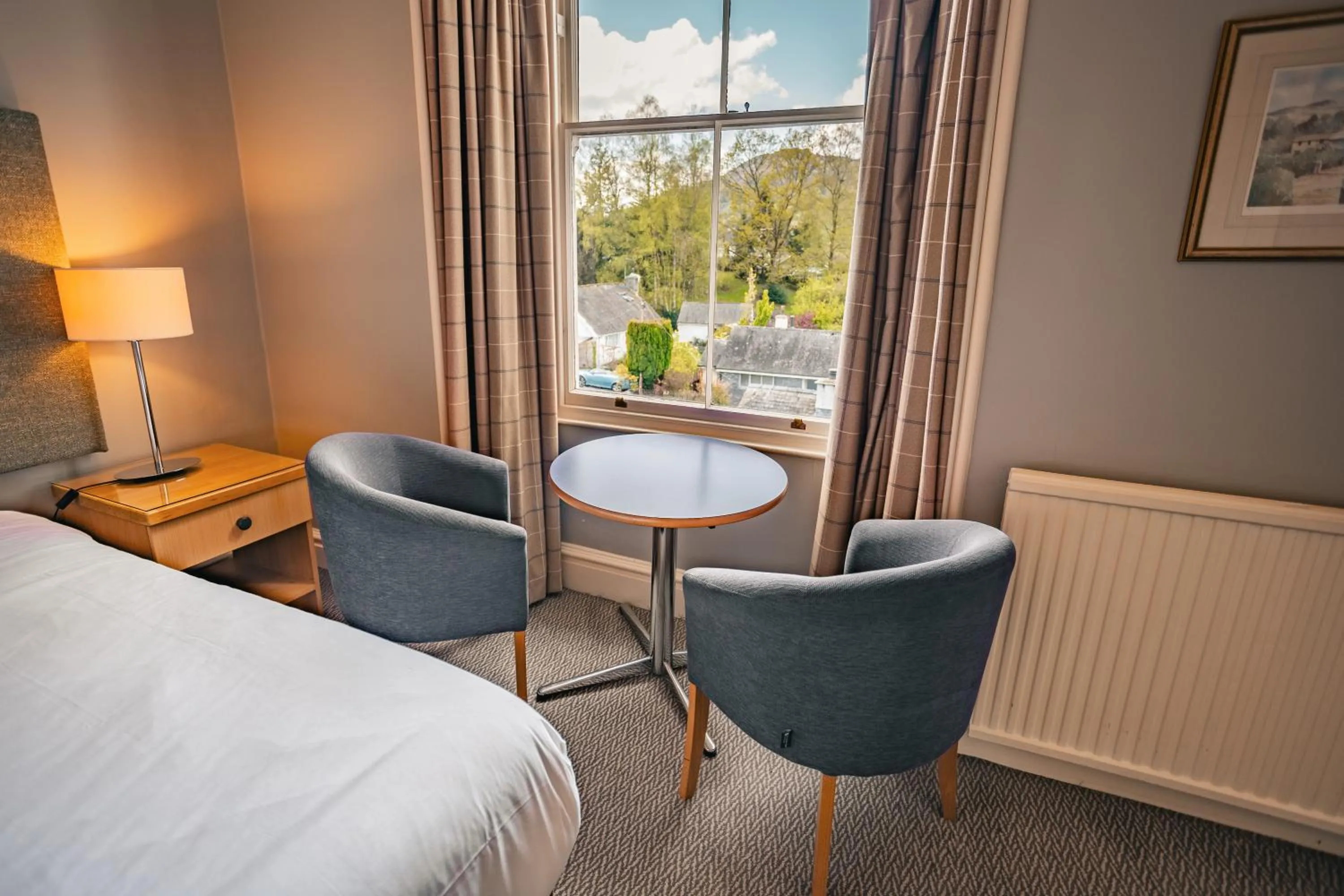 Seating area, Bed in Ambleside Townhouse