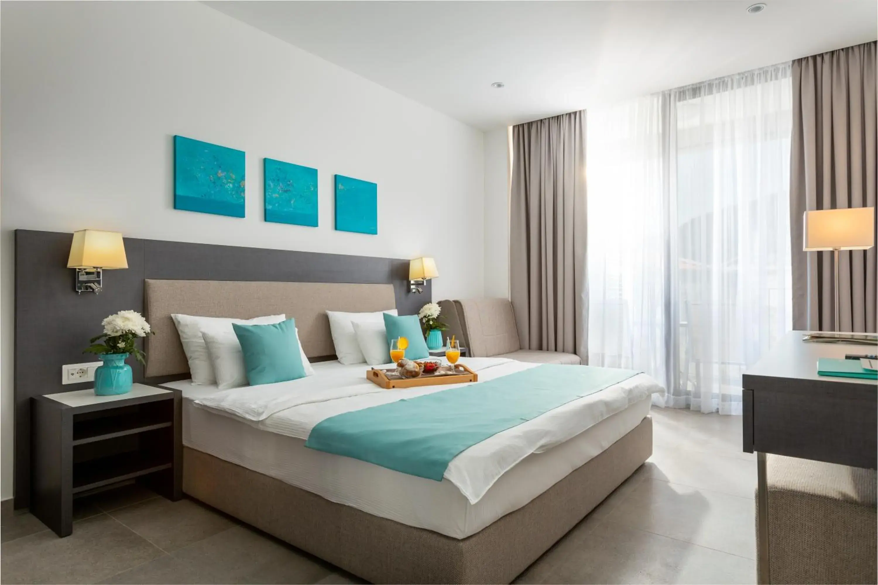 Superior Triple Room with Balcony in Hotel Eleven Superior Triple Room with Balcony in Hotel Eleven