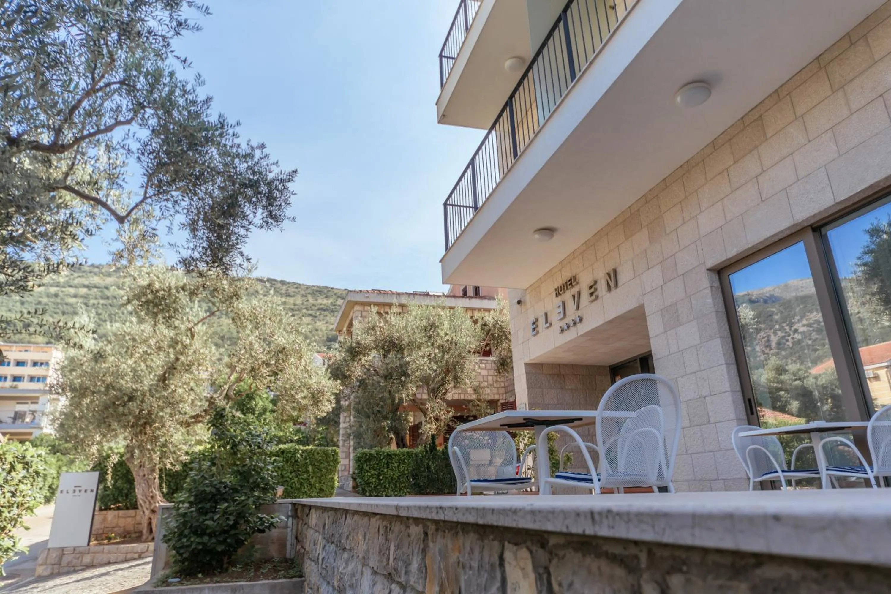 Balcony/Terrace in Hotel Eleven