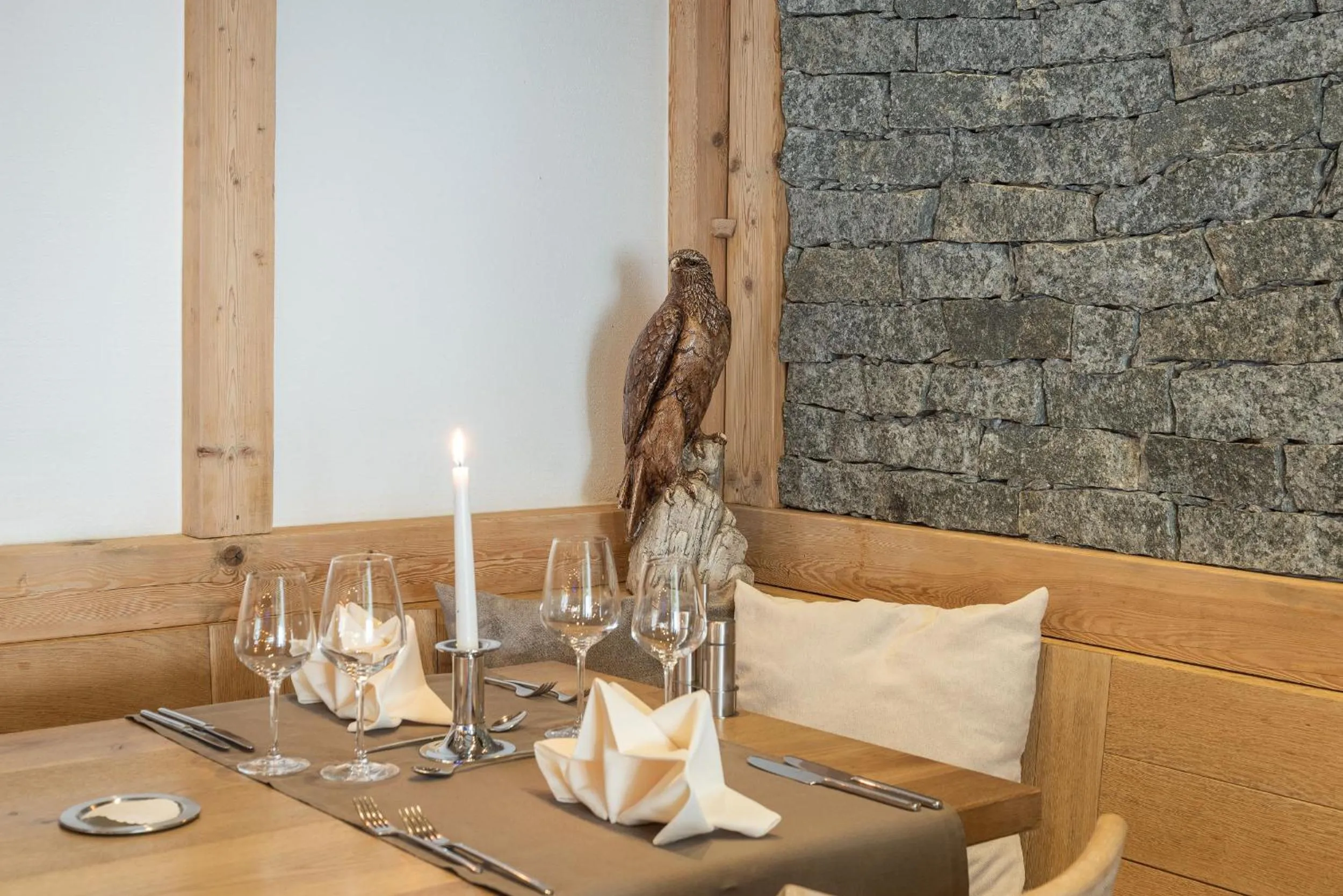 Restaurant/places to eat in Hotel Crusch Alba Zernez