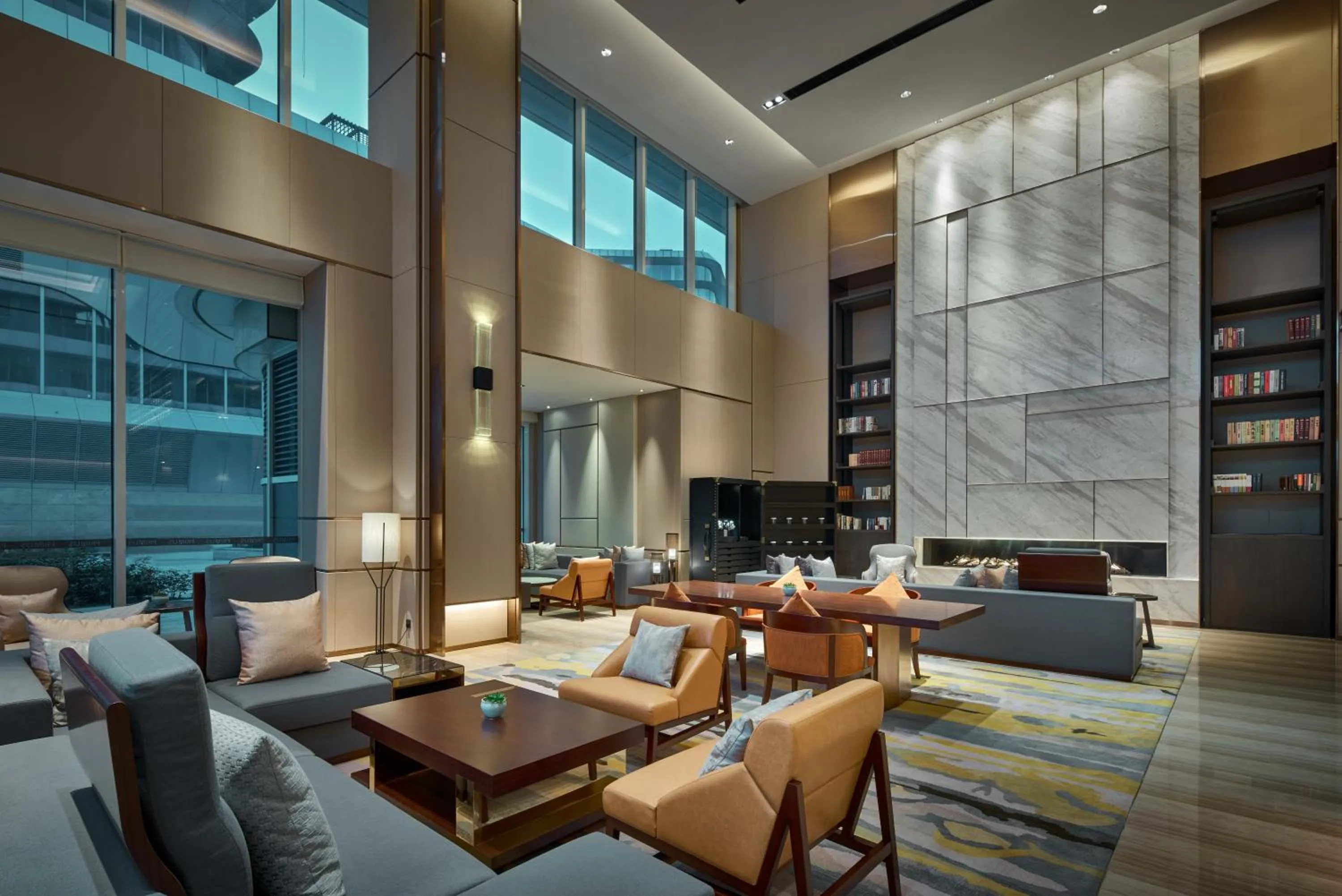 Lobby or reception in Primus Residence Shanghai Hongqiao
