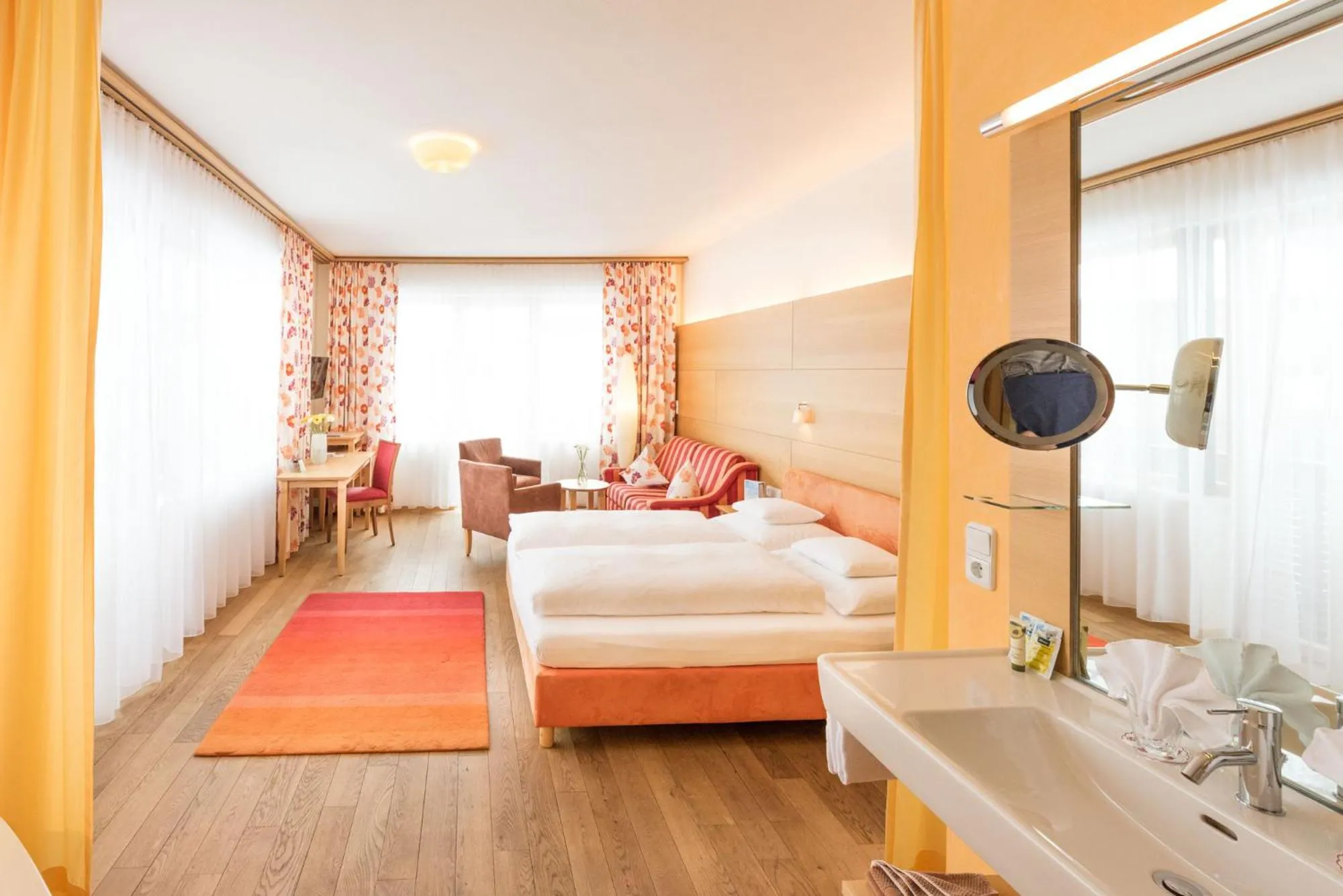 Photo of the whole room, Bed in Hotel Walserberg