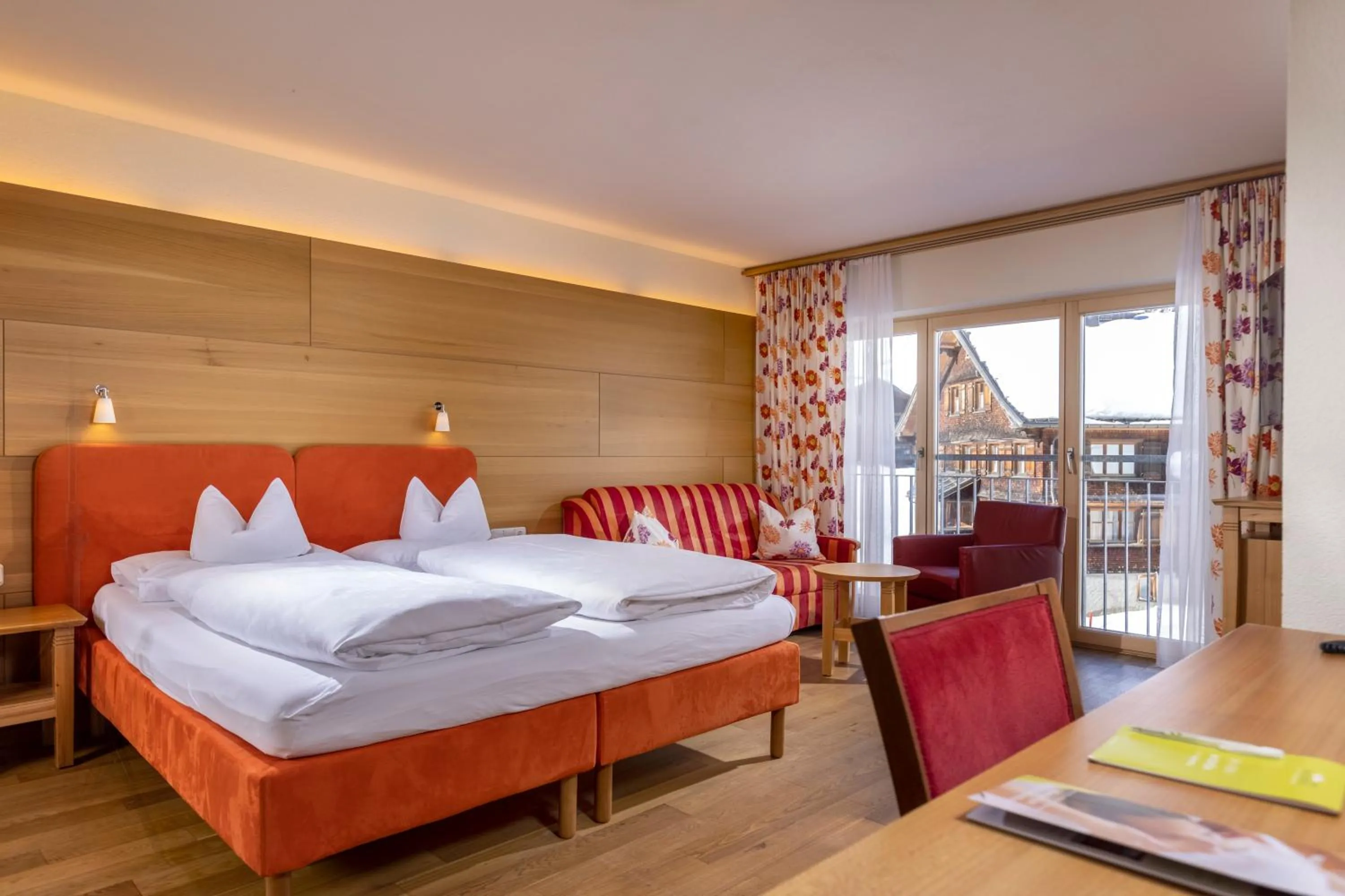 Photo of the whole room, Bed in Hotel Walserberg