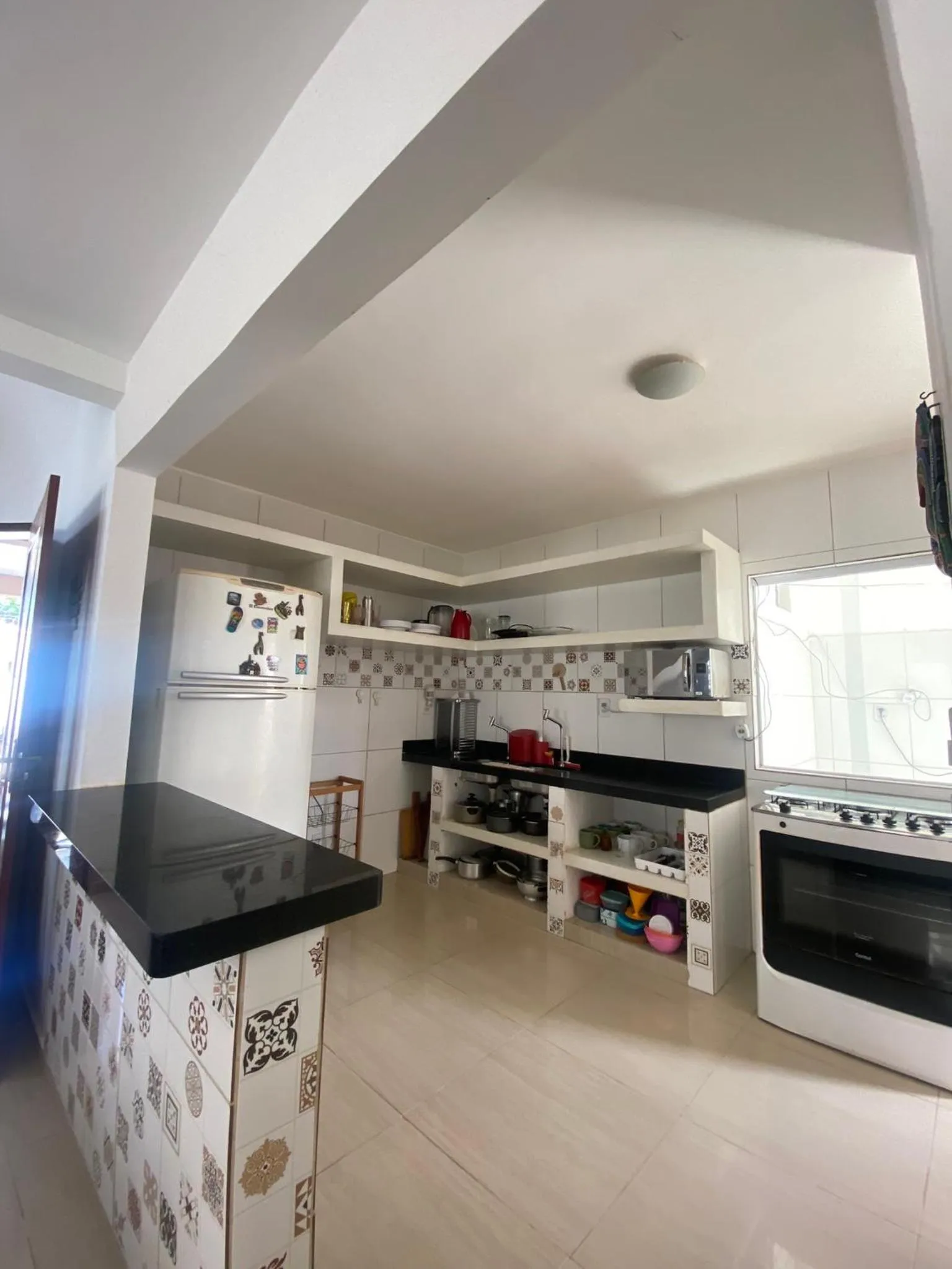 Kitchen or kitchenette in Casa Blue Horse Pipa