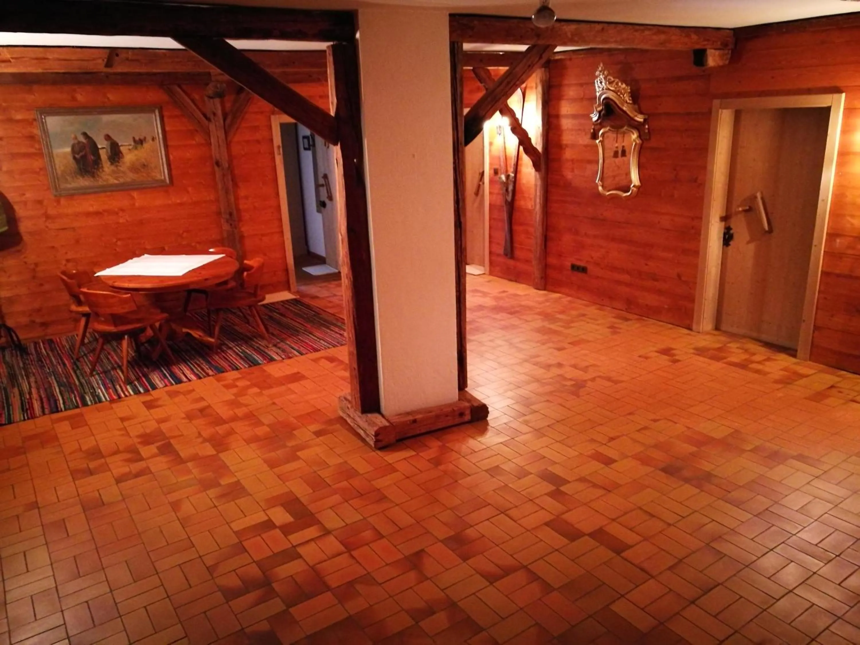 Seating area in Gasthof Stauder