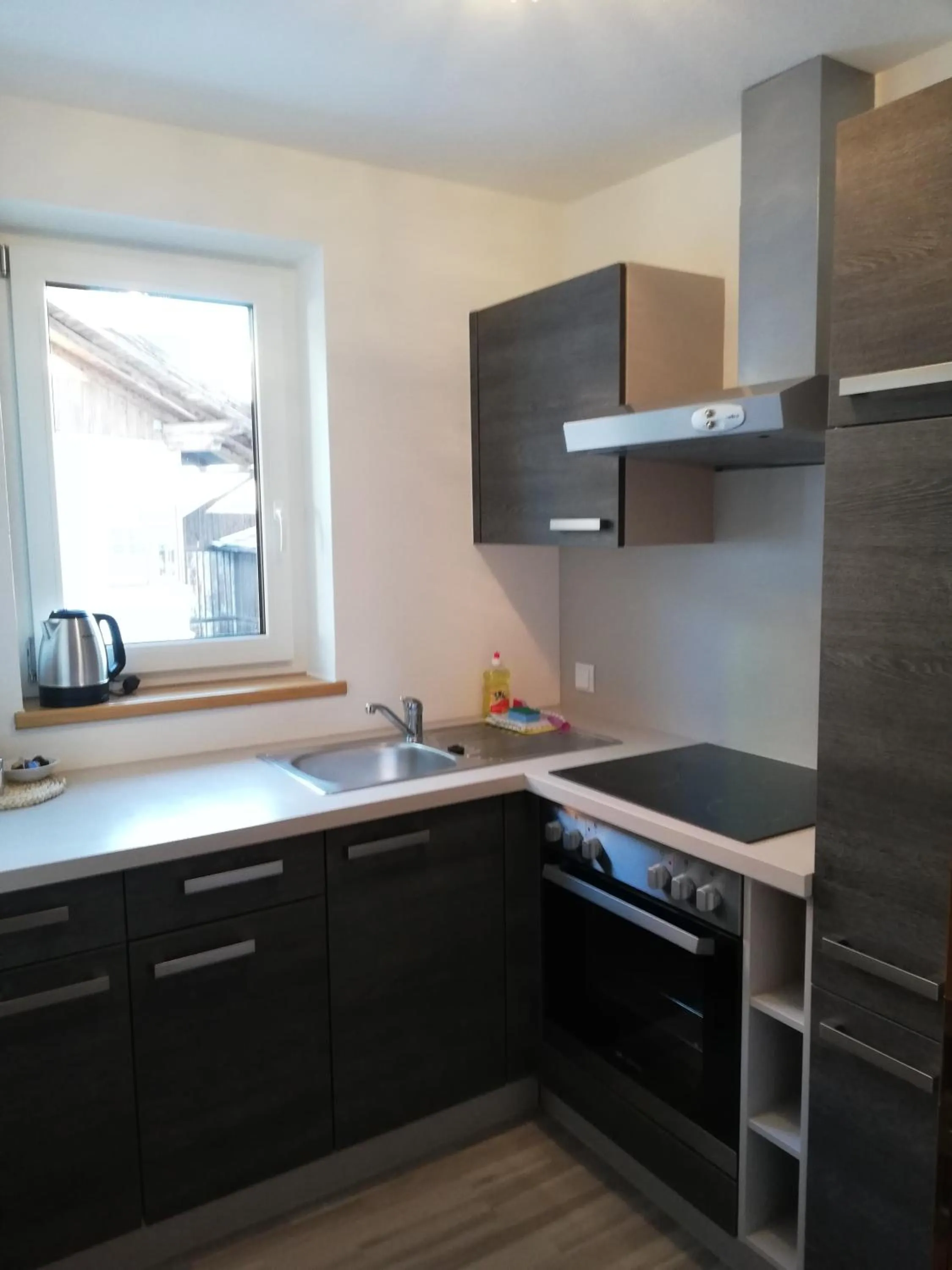 Kitchen or kitchenette in Gasthof Stauder