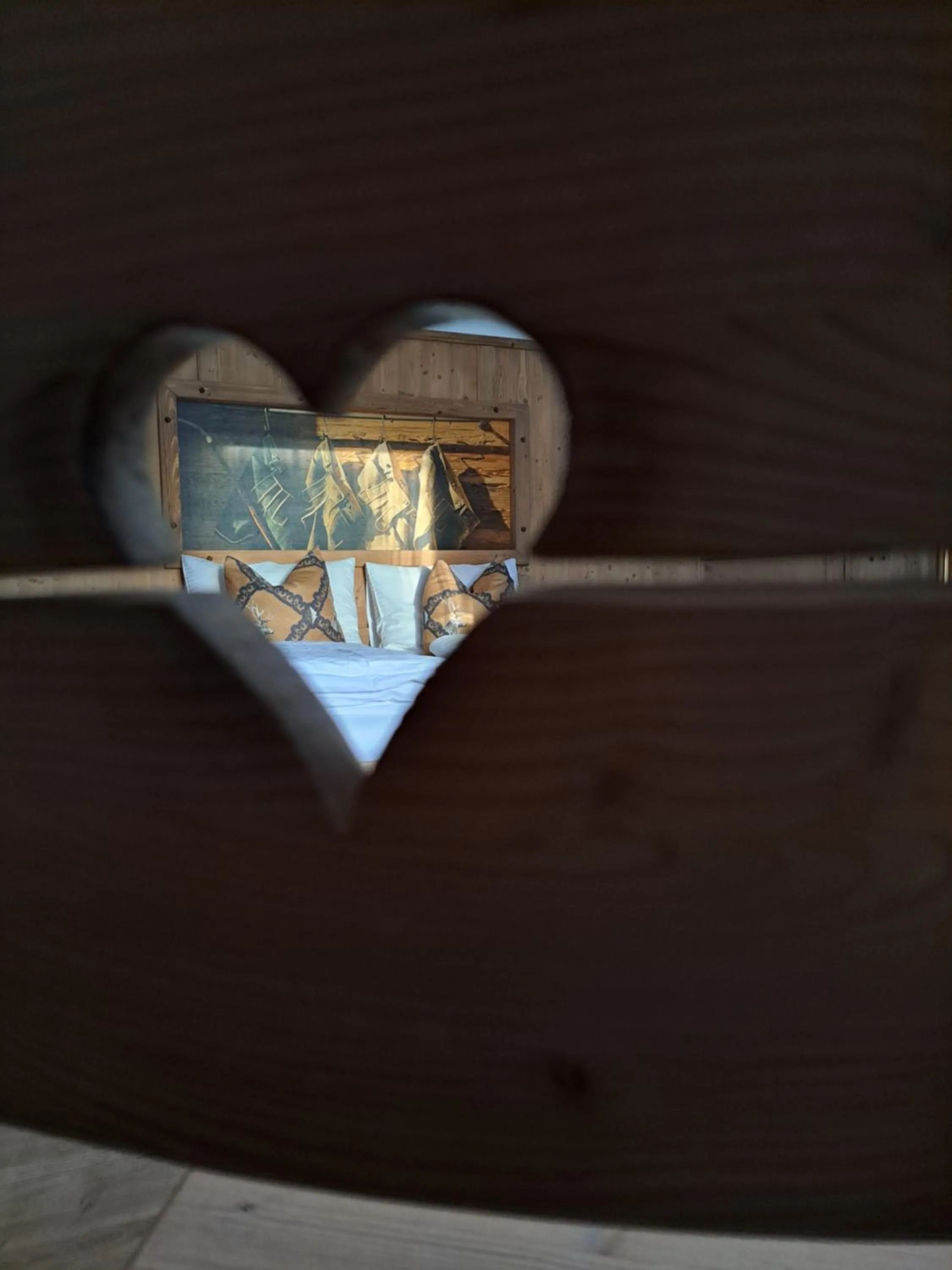 Bed in Gasthof Stauder