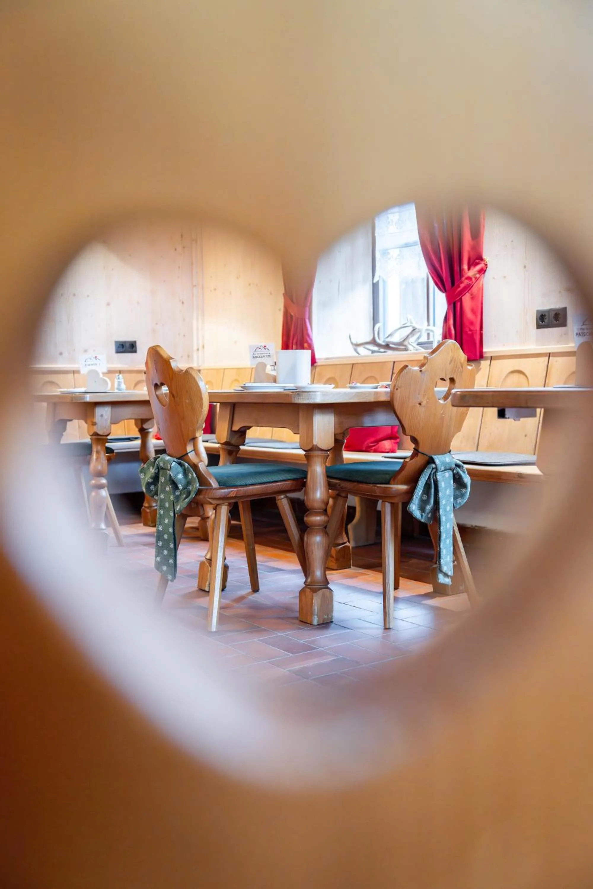 Decorative detail in Stauders Zimmer und Ferienwohnungen