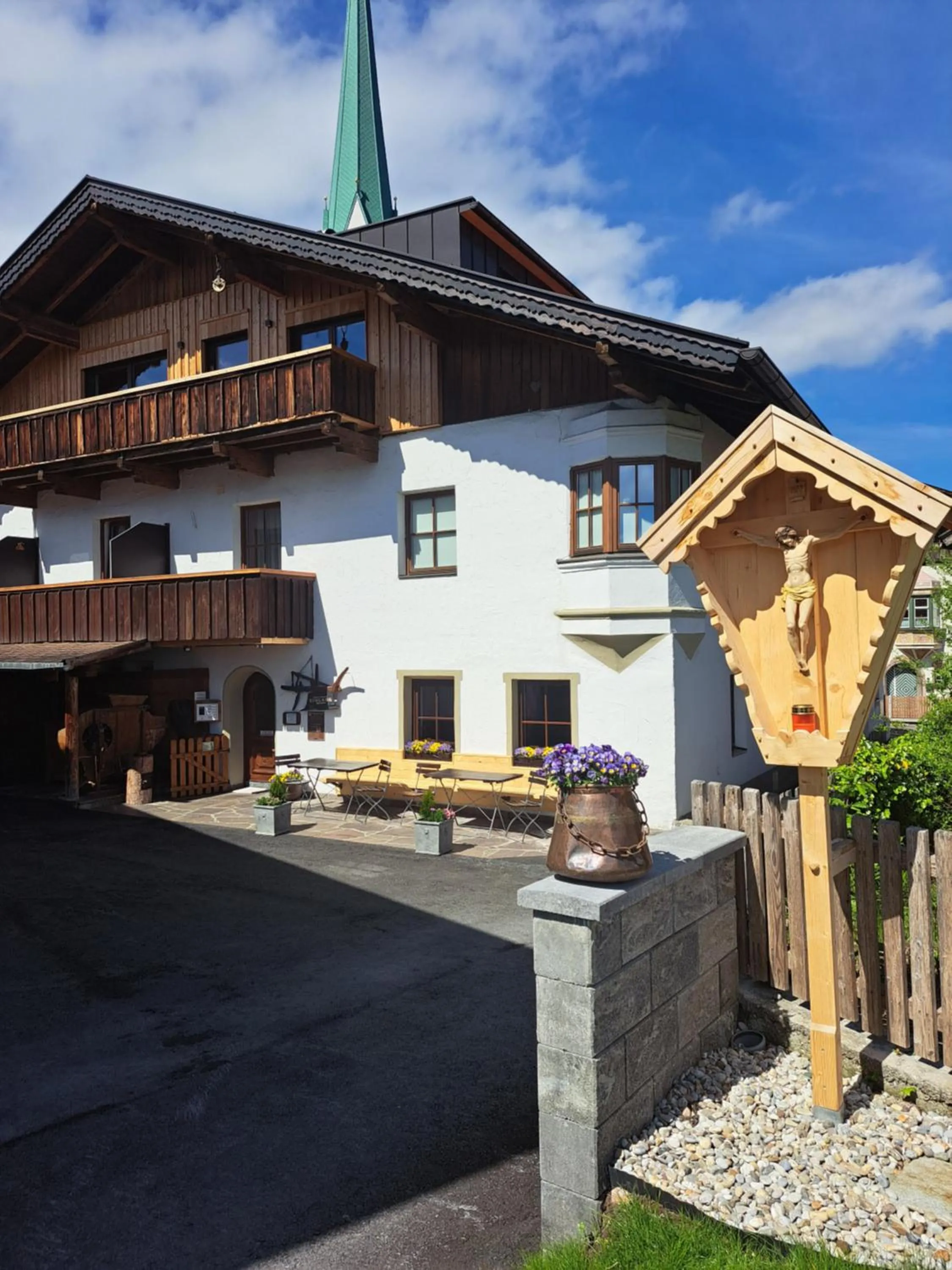 Property building in Gasthof Stauder