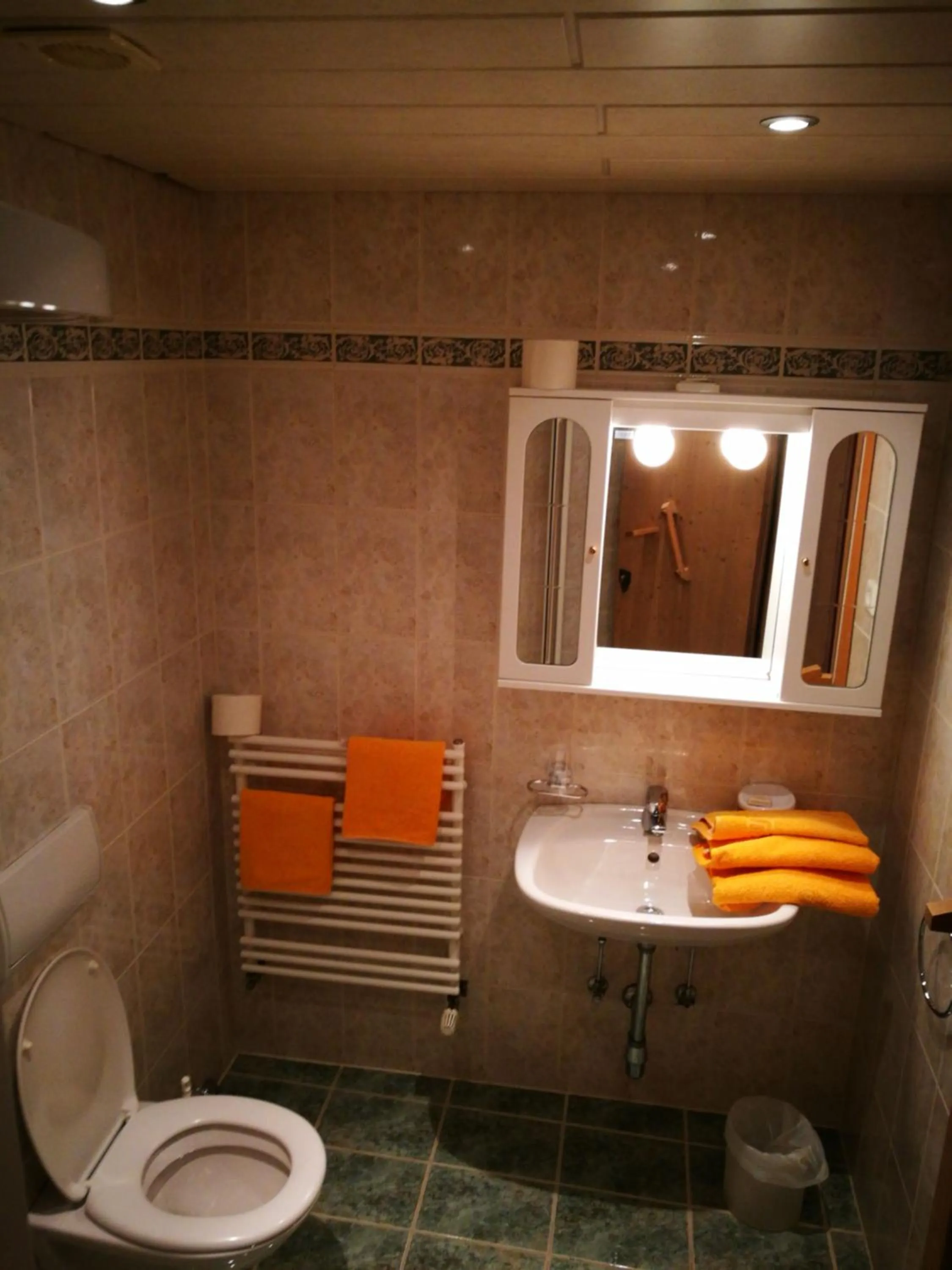 Bathroom in Gasthof Stauder