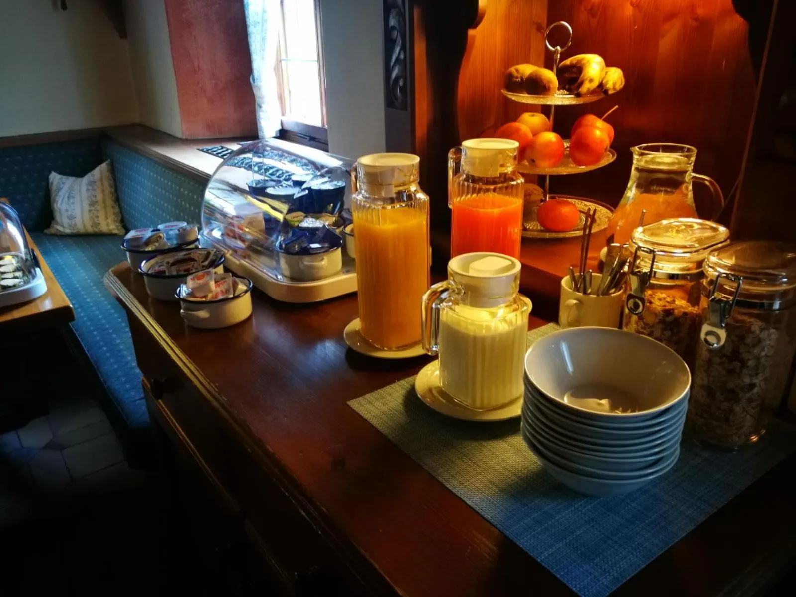 Buffet breakfast in Gasthof Stauder