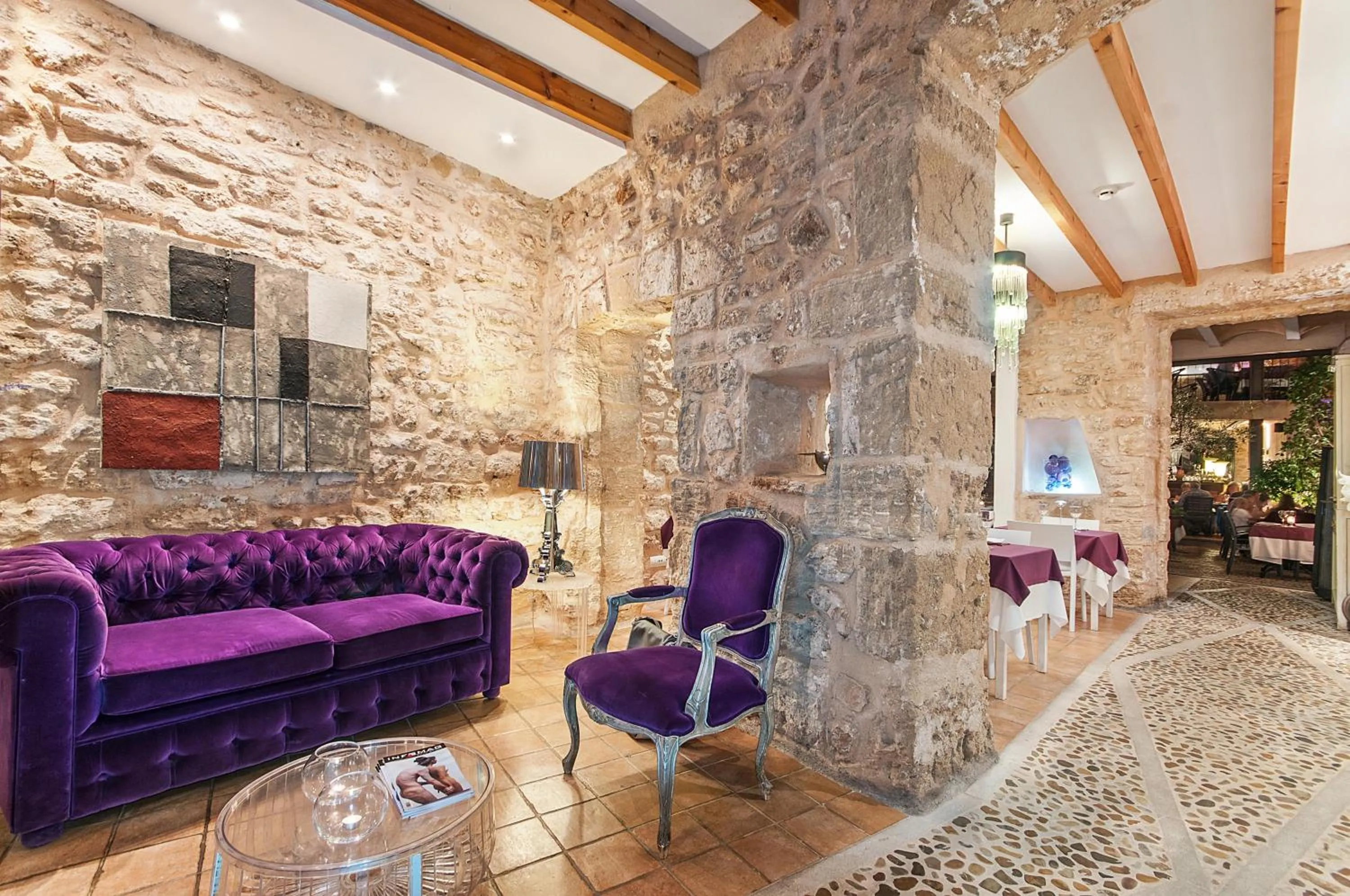 Lobby or reception in Ca´n Pere