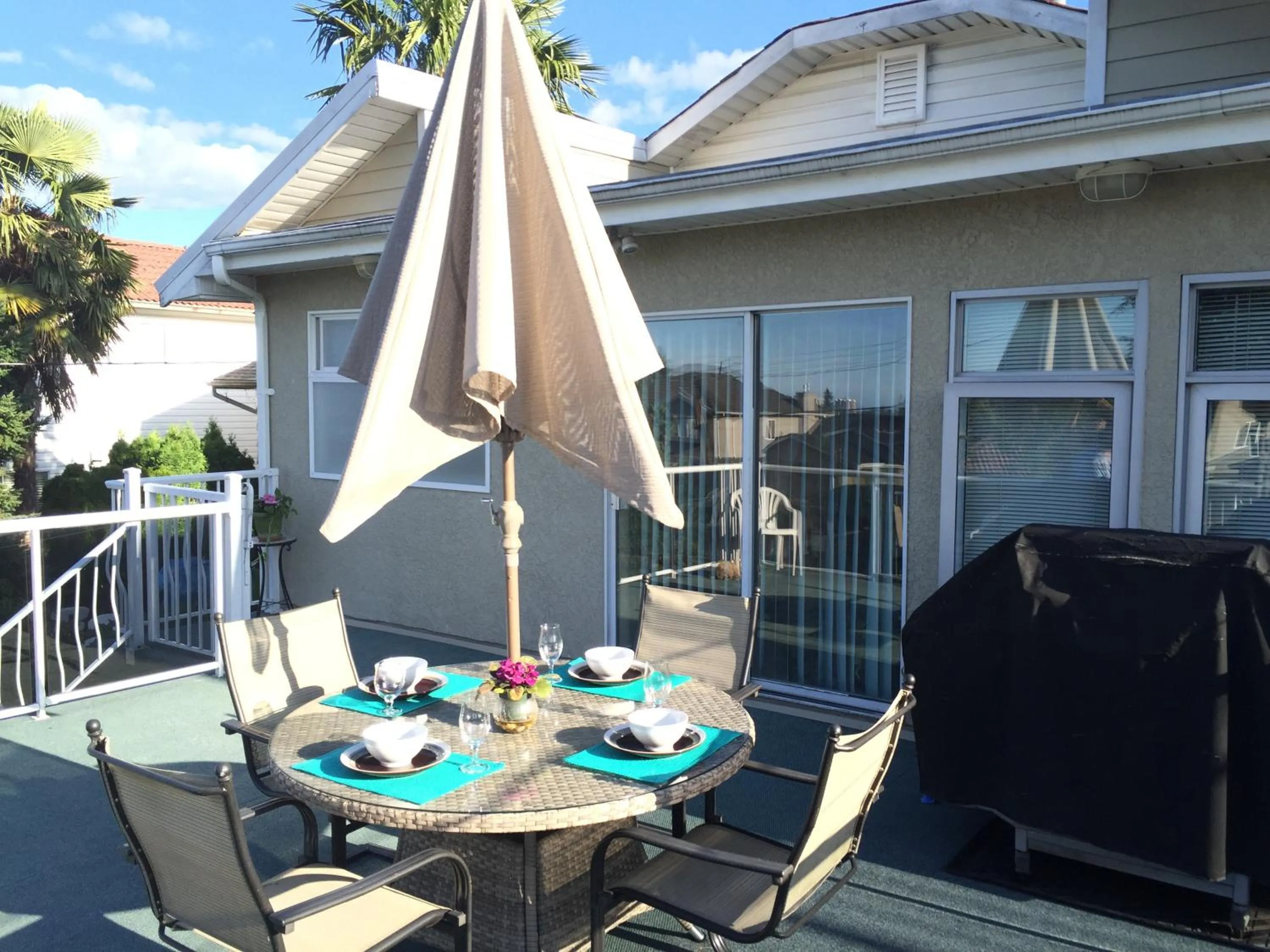 Balcony/Terrace in Cozy Bedrooms Guest House