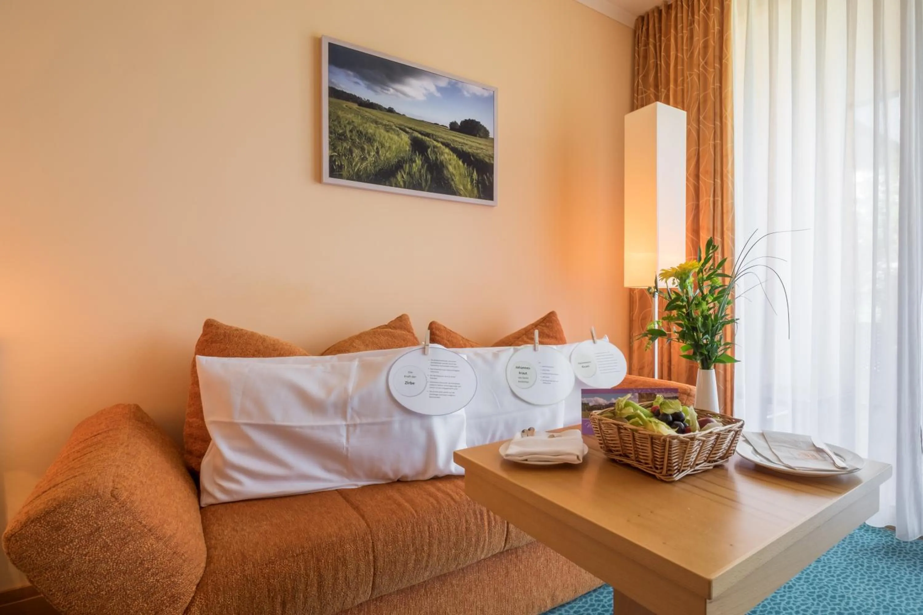 Living room in Kurzentrum Waren (Müritz)