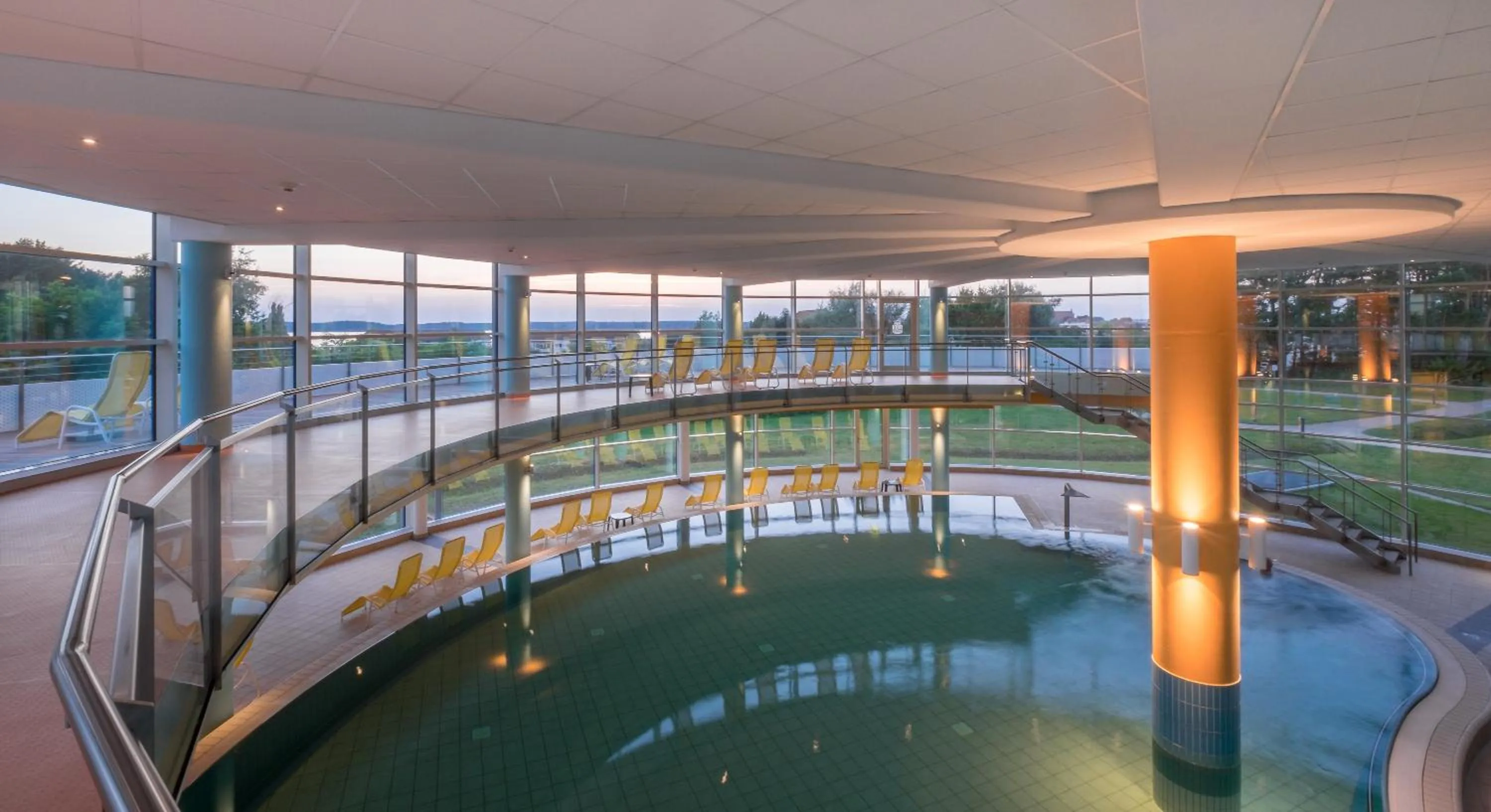 Swimming pool in Kurzentrum Waren (Müritz)