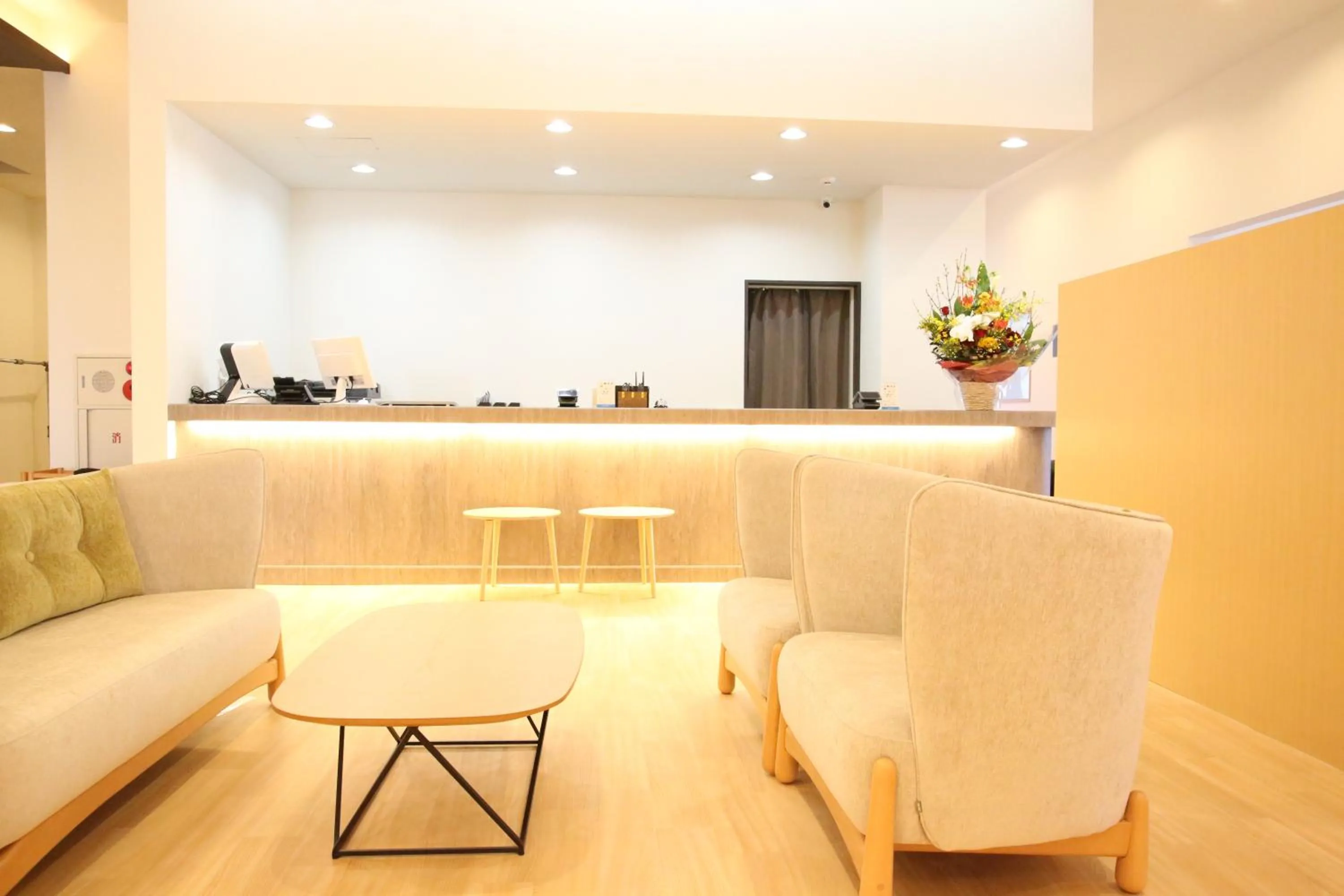 Lobby or reception in Kojohama Onsen Hotel