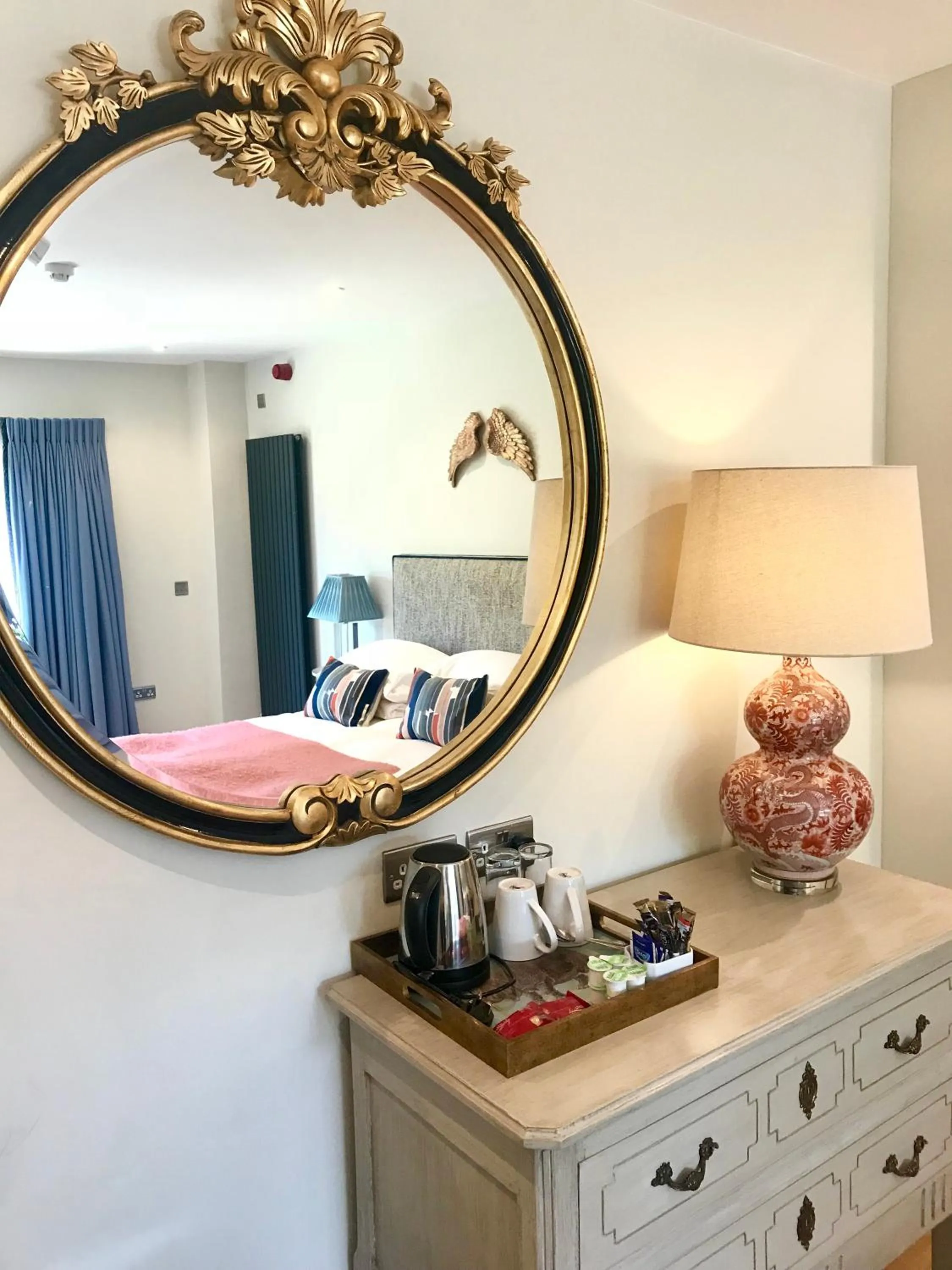 Decorative detail, Bed in The Ormond At Tetbury