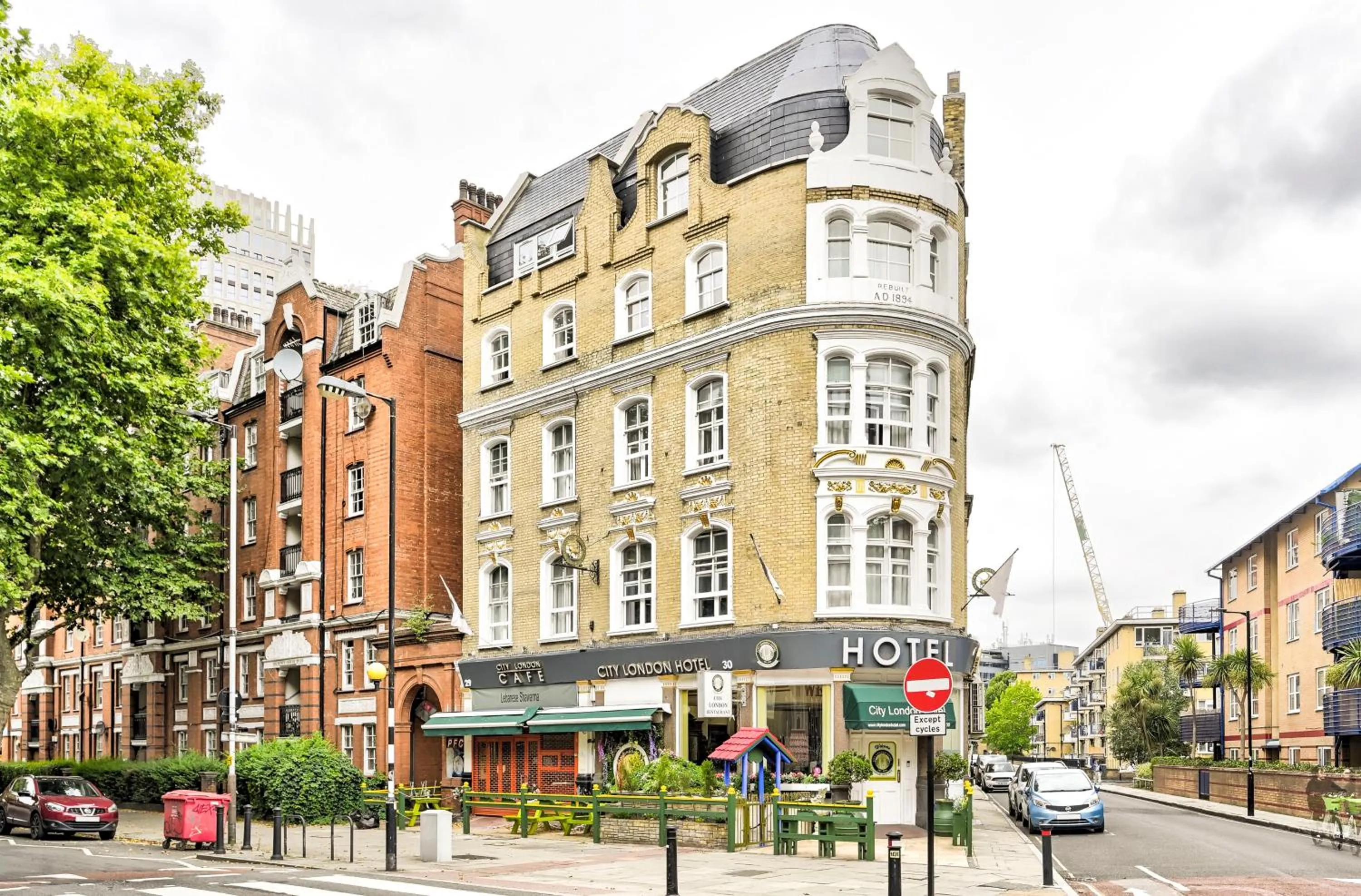 Property building in City London Hotel