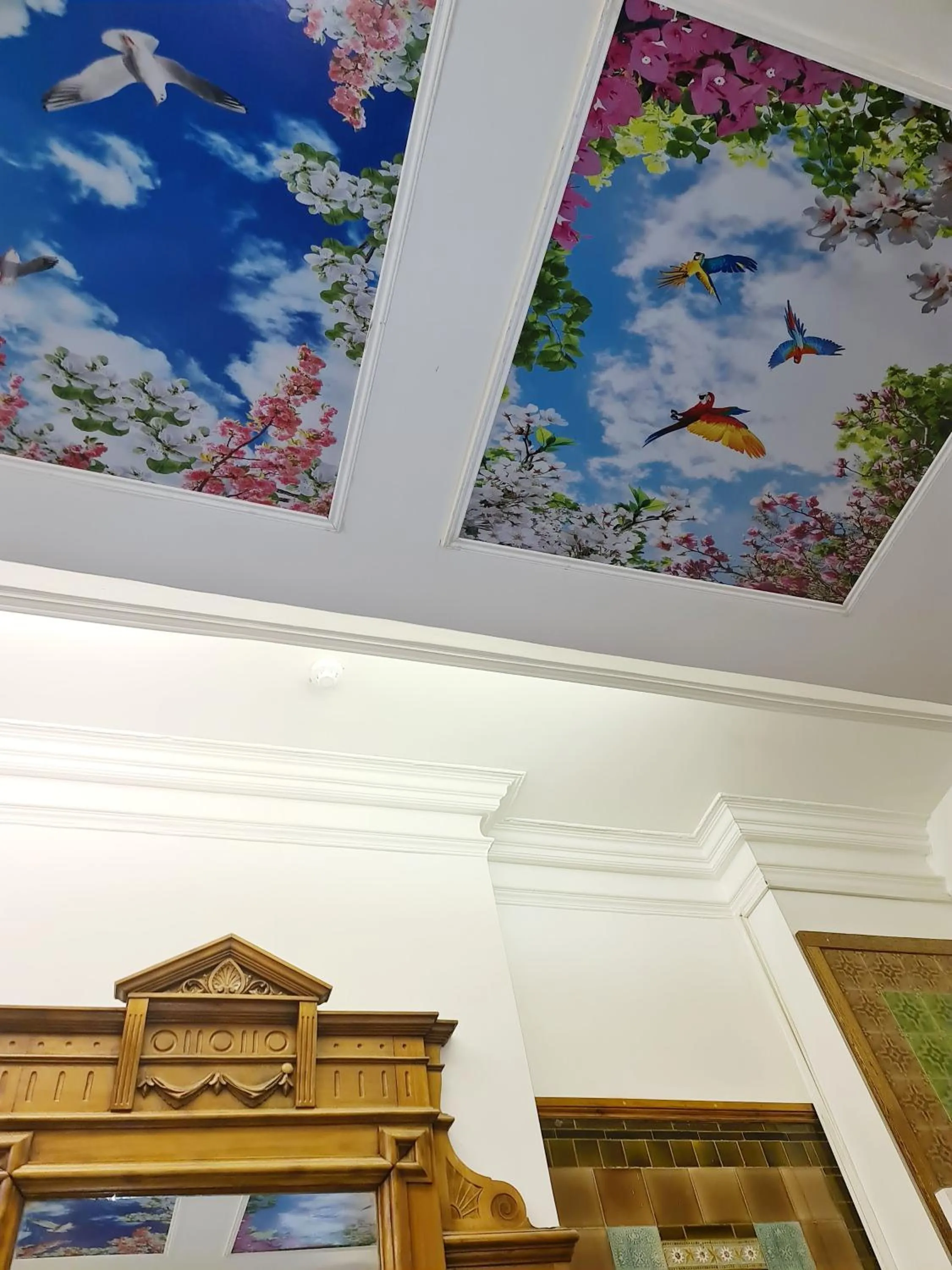 Decorative detail in City London Hotel