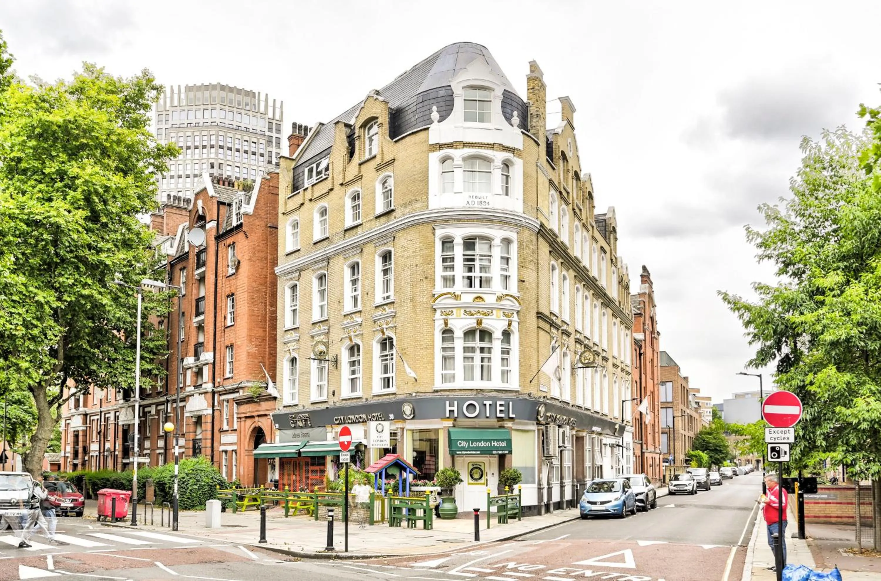 Property building in City London Hotel