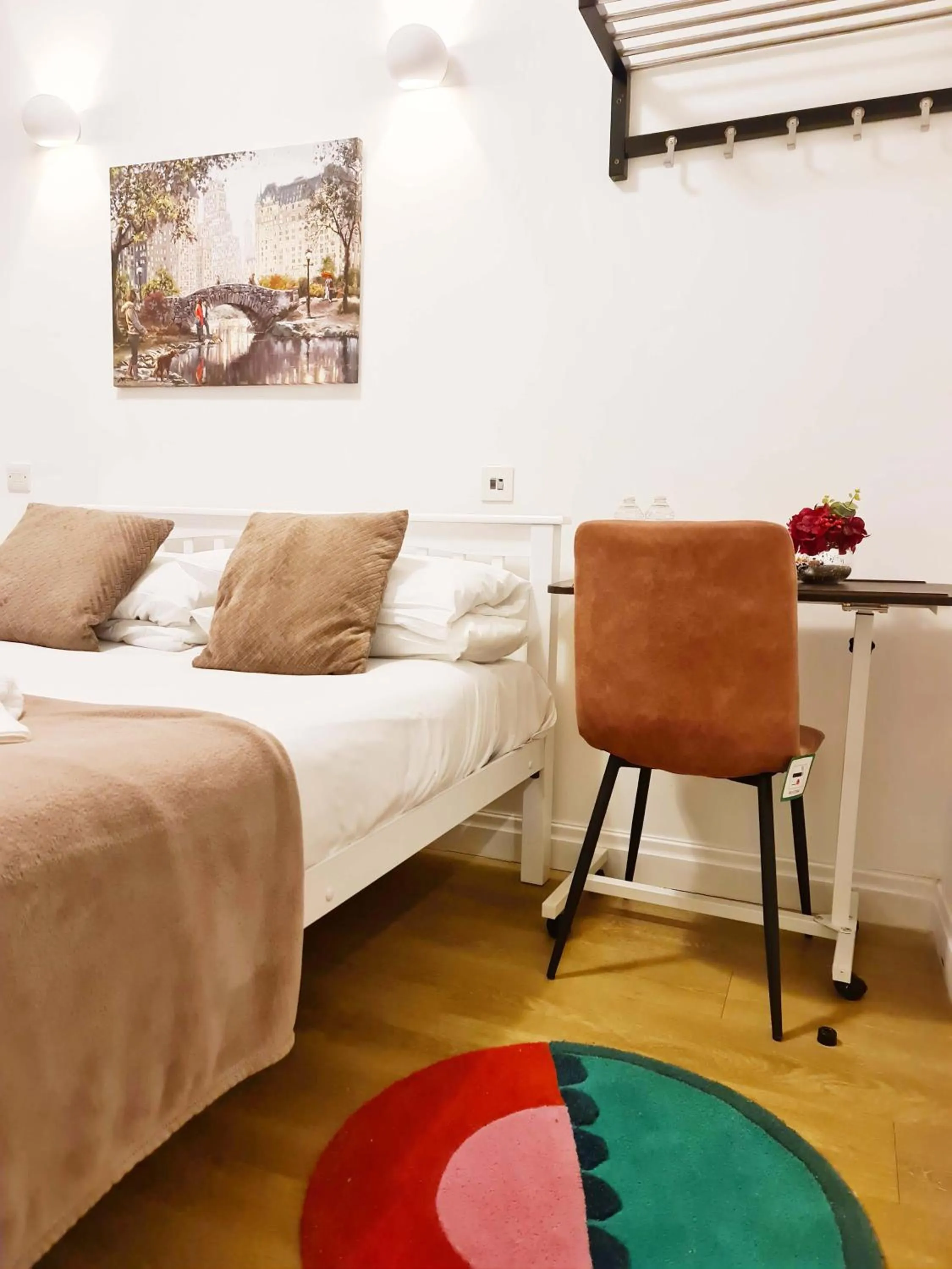 Bed in City London Hotel