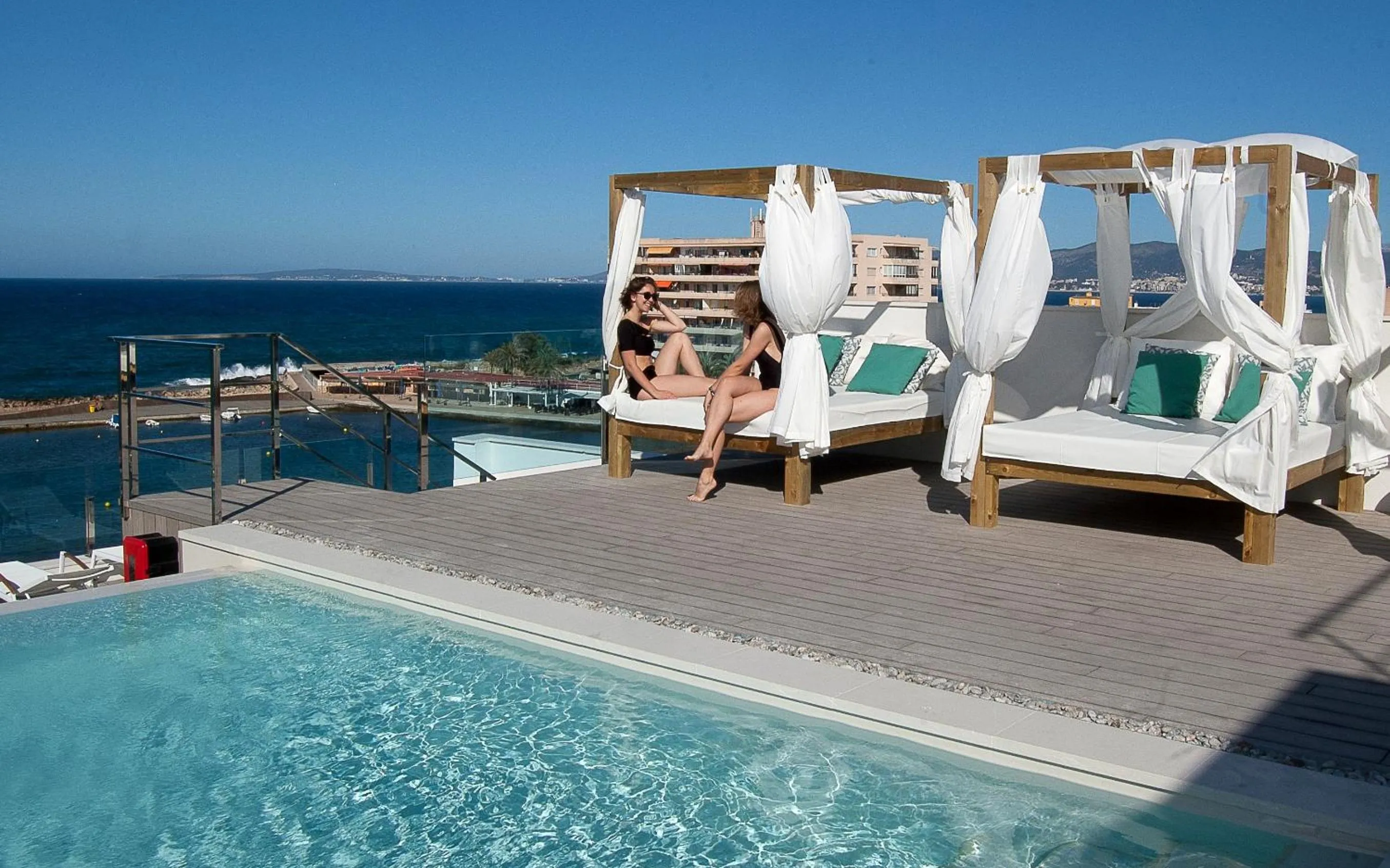 Swimming pool in BQ Aguamarina Boutique Hotel