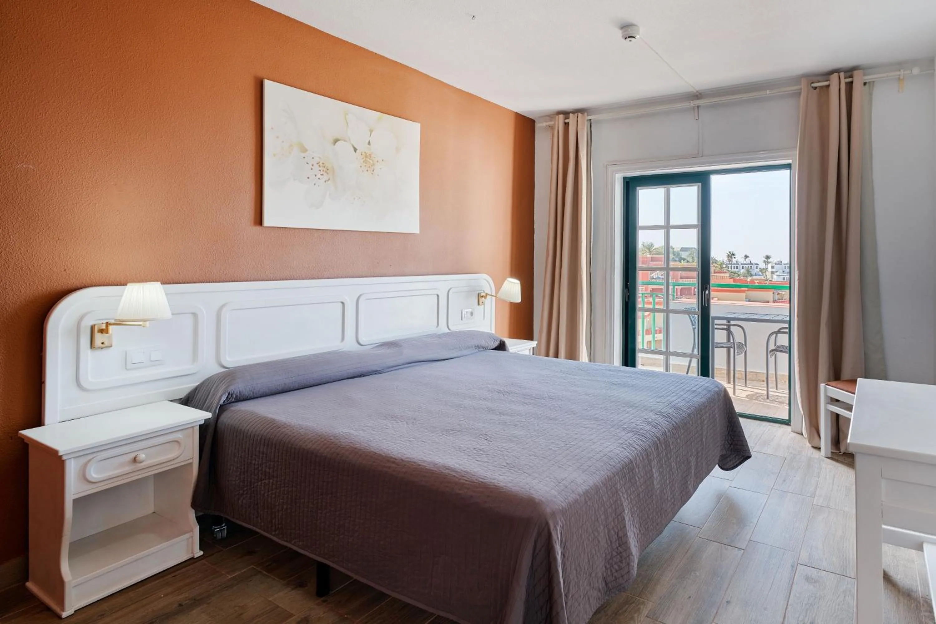 Bed in Aparthotel Neptuno Costadeje