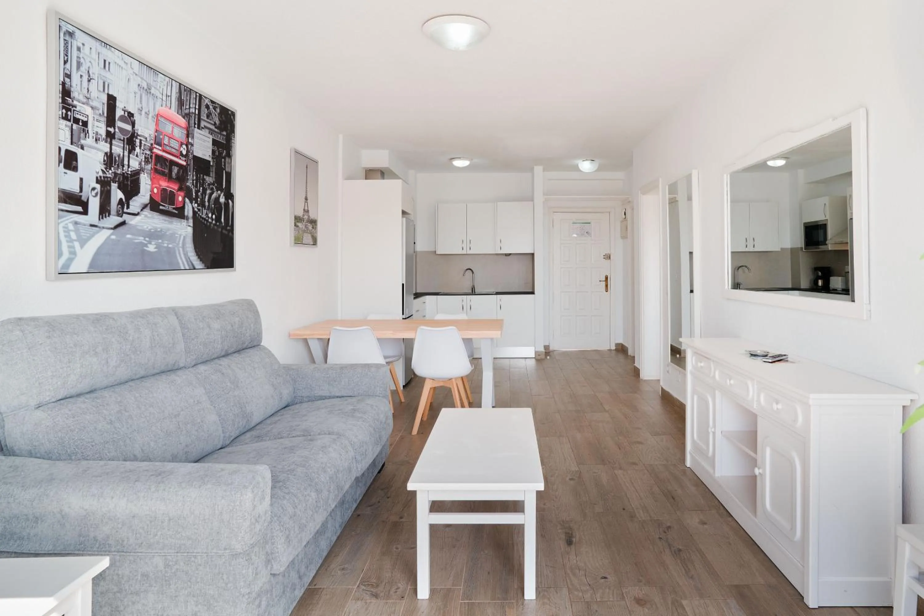 Living room in Aparthotel Neptuno Costadeje