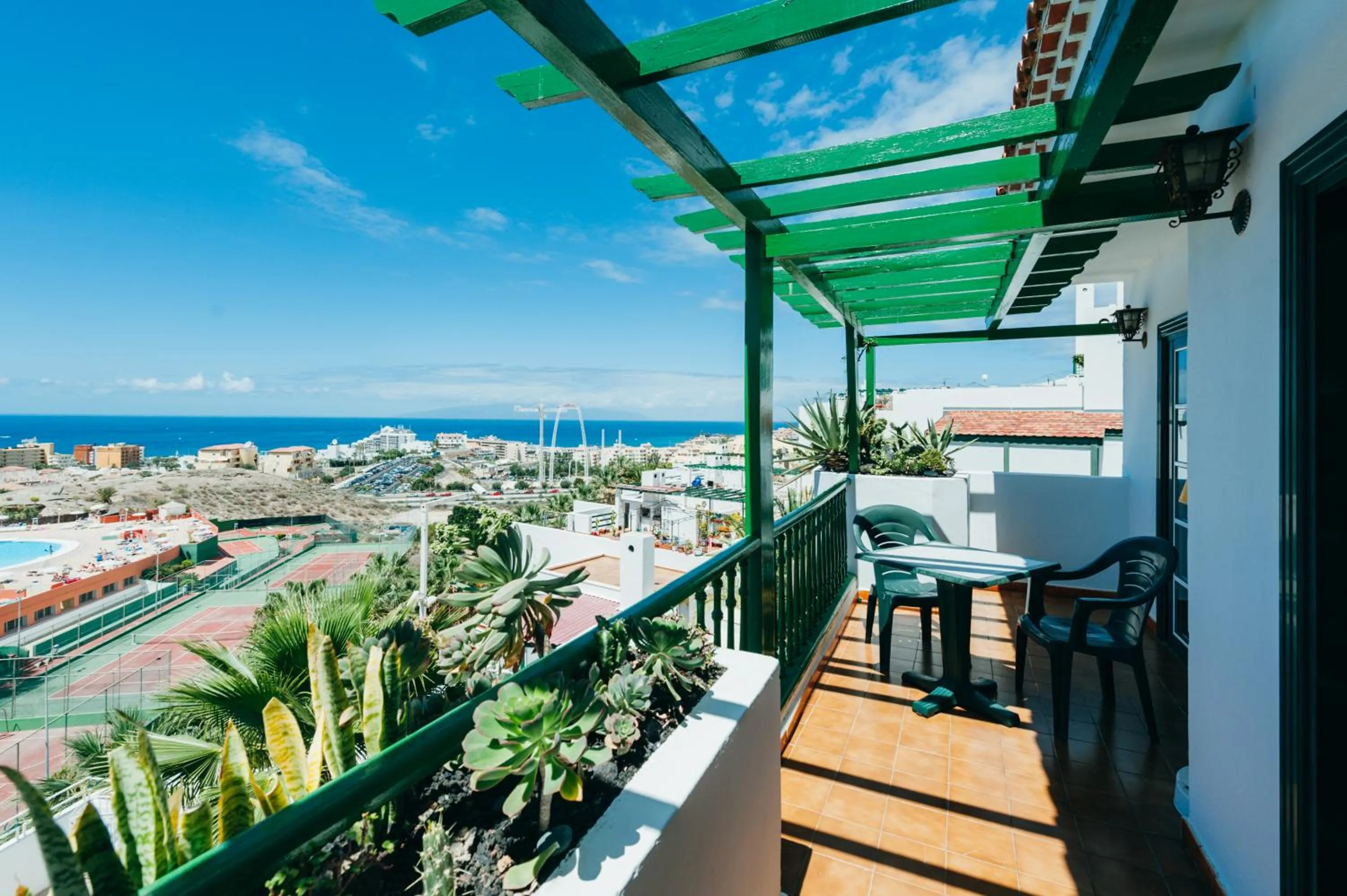 Balcony/Terrace in Aparthotel Neptuno Costadeje