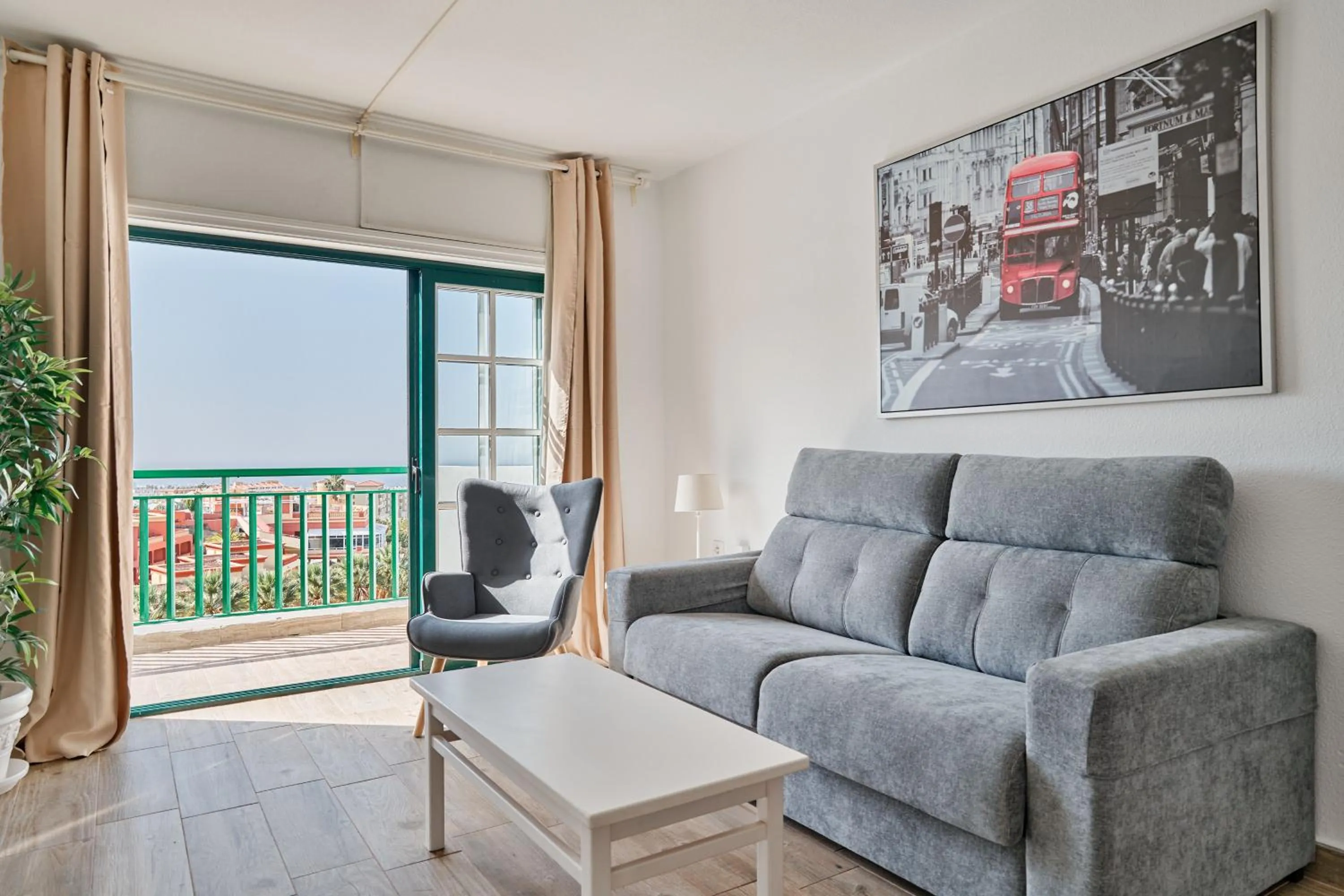 Living room in Aparthotel Neptuno Costadeje