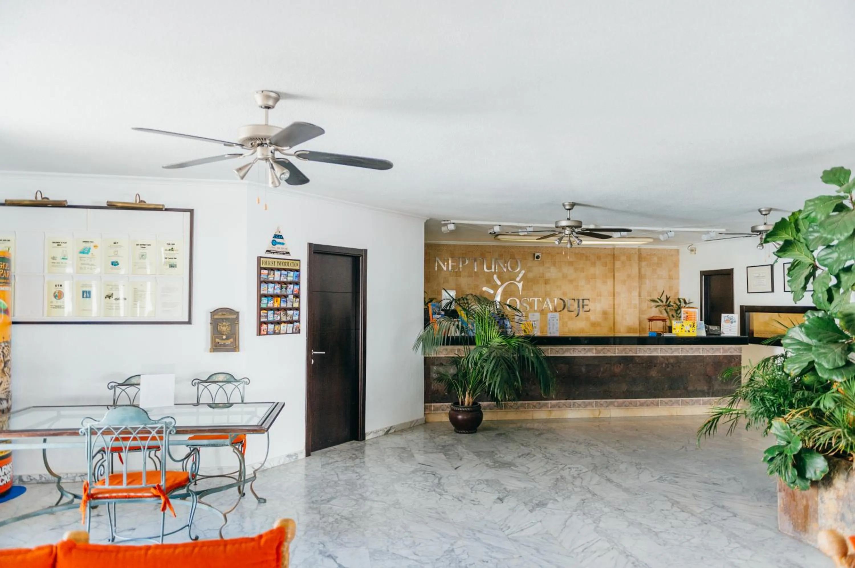 Lobby or reception in Aparthotel Neptuno Costadeje