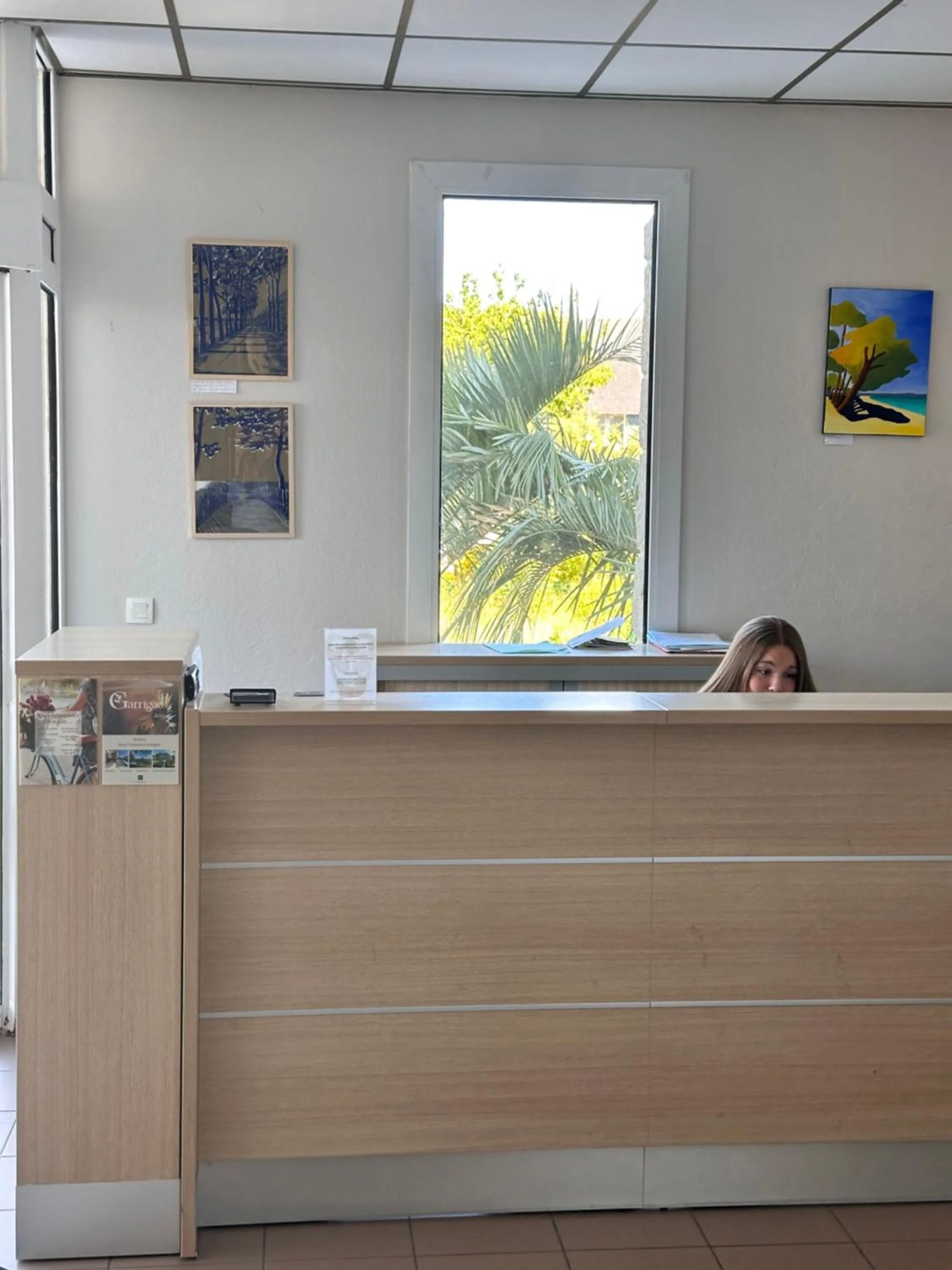 Lobby or reception in Garrigae Cap Coz