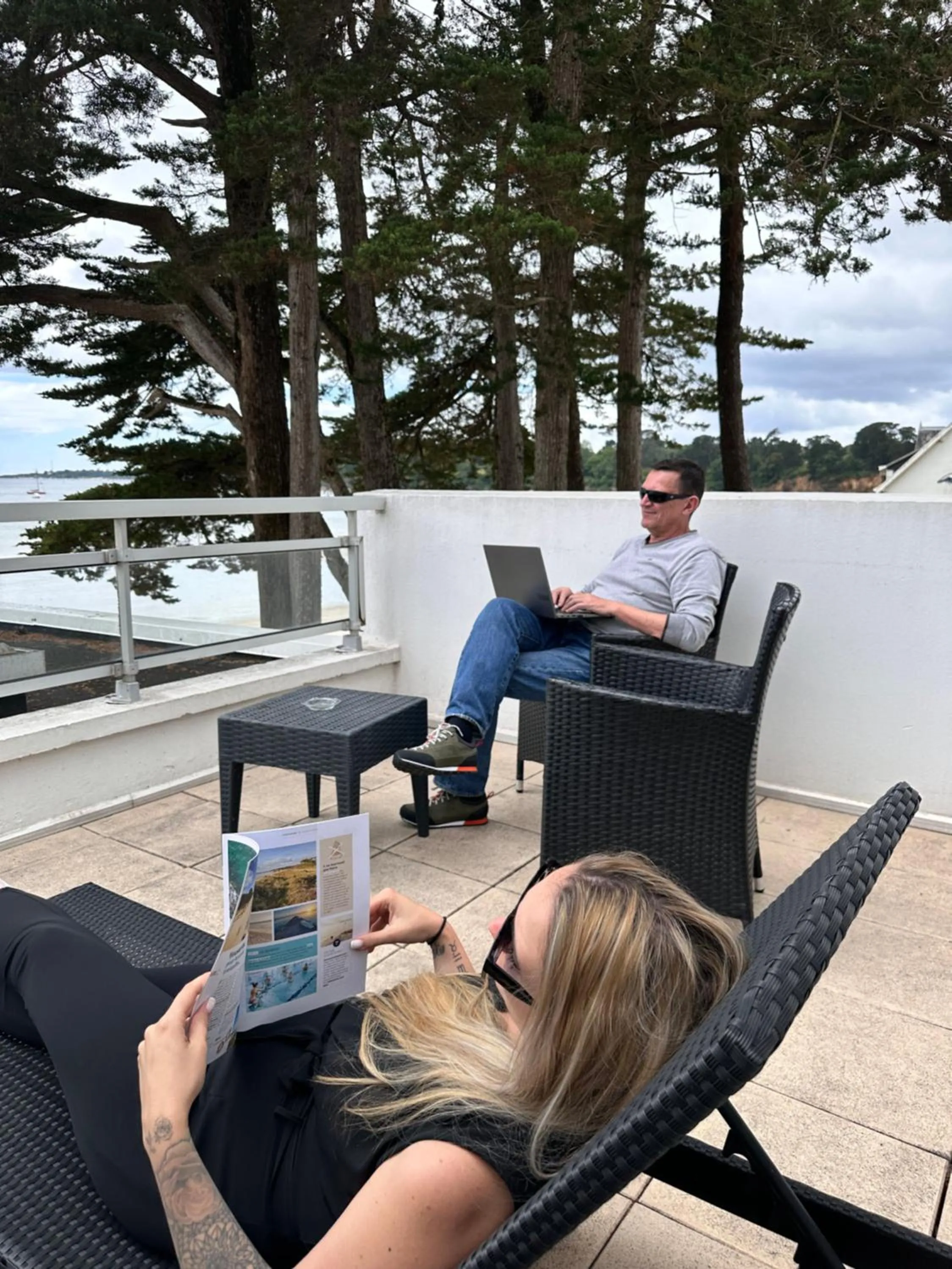 Patio in Garrigae Cap Coz