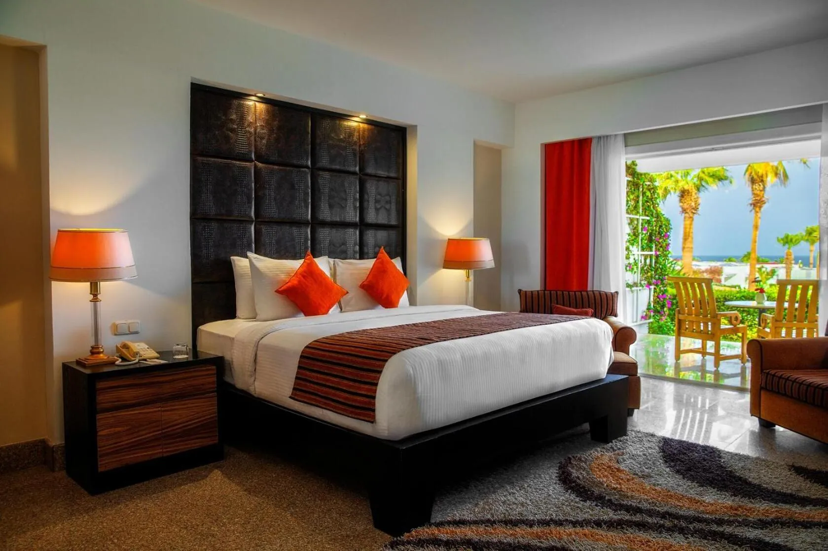 Bedroom, Bed in Monte Carlo Sharm Resort & Spa