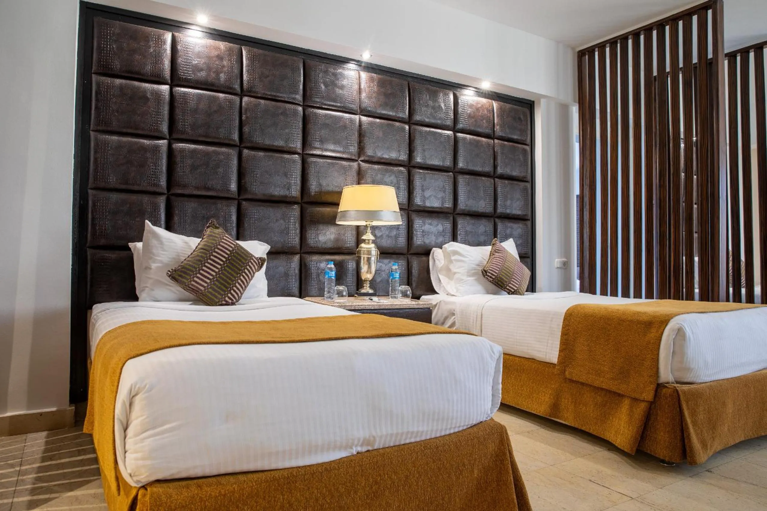 Bed in Monte Carlo Sharm Resort & Spa