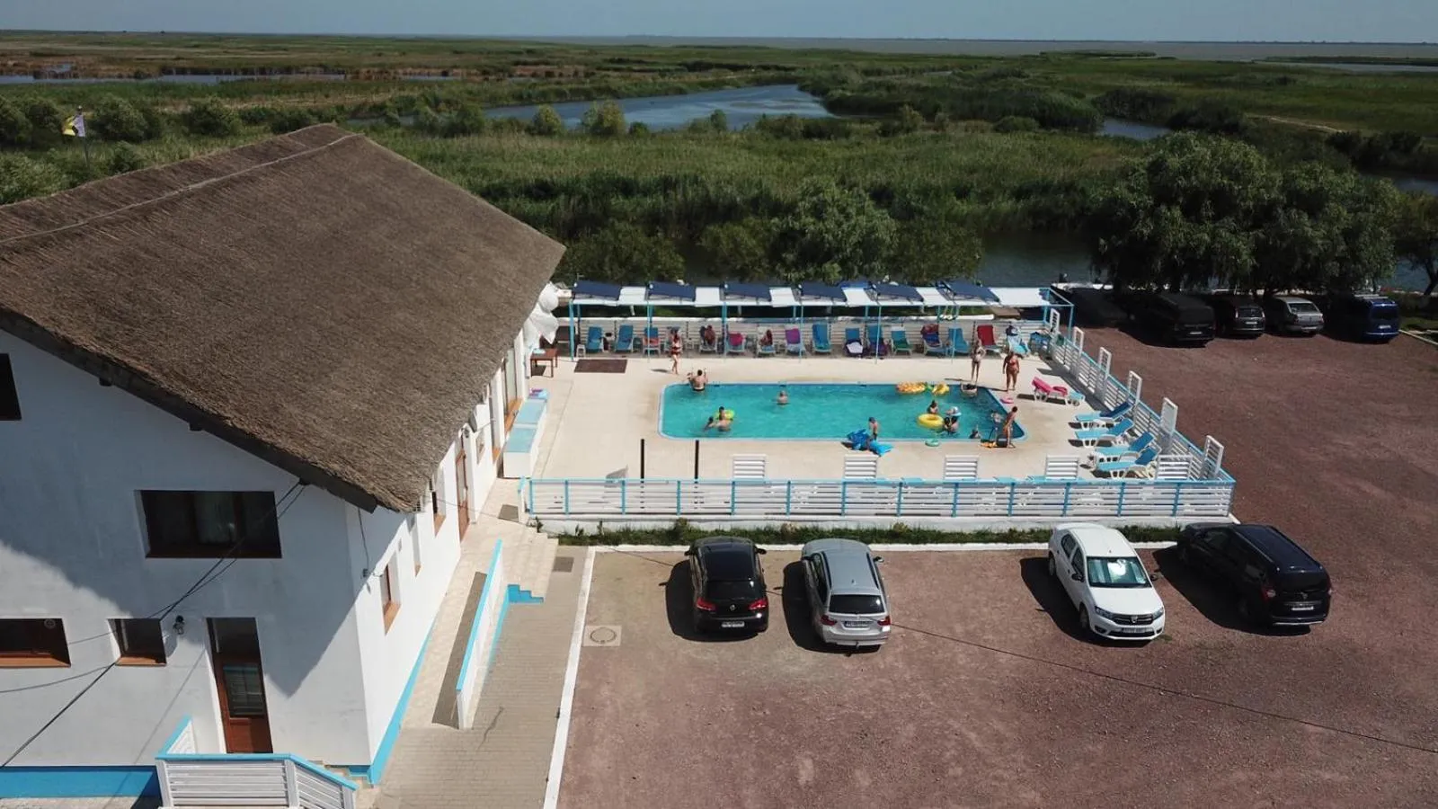 Bird's eye view in Casa Pescarilor